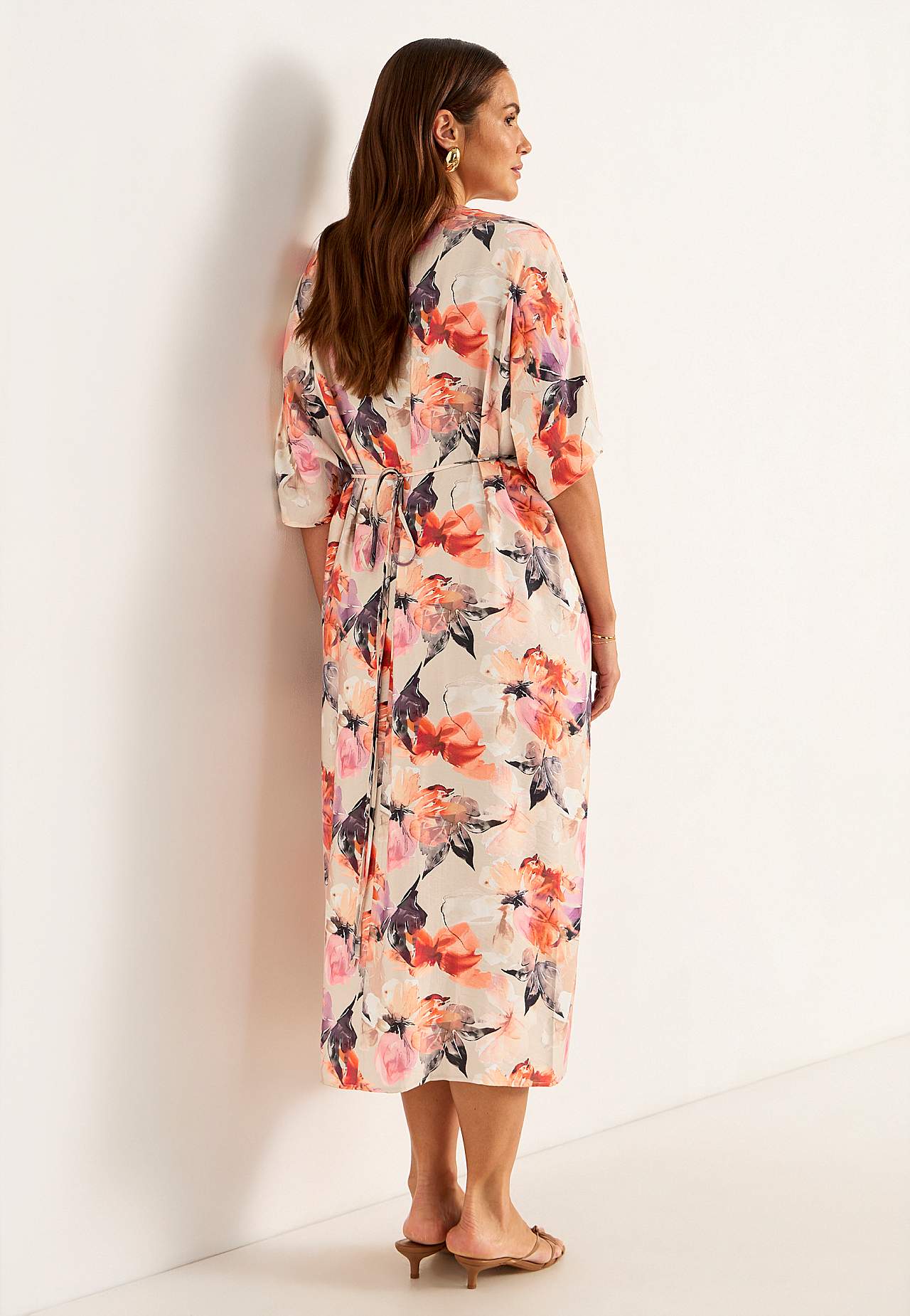 Festliches, multifunktionales Kimono-Kleid
