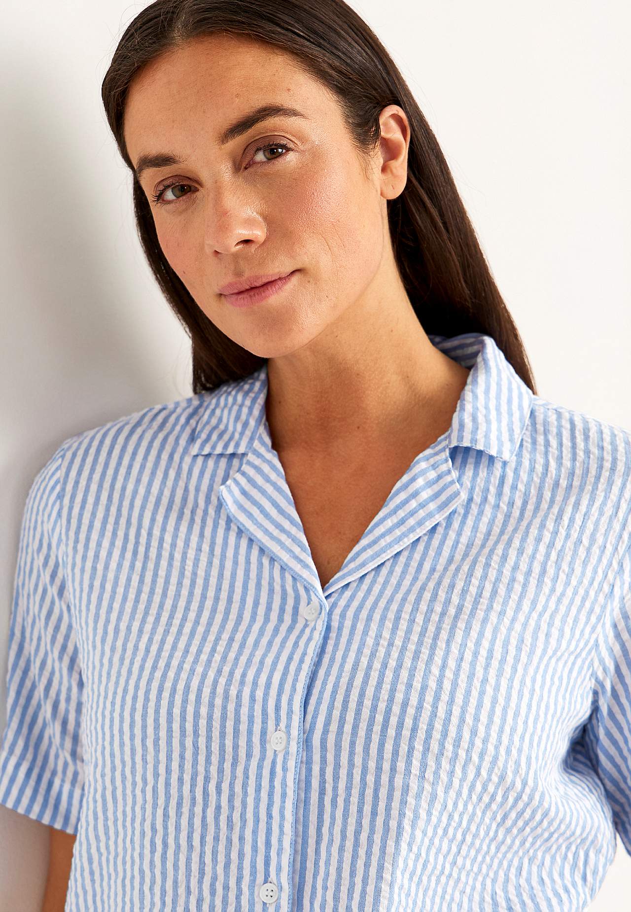 Pyjama aus Seersucker
