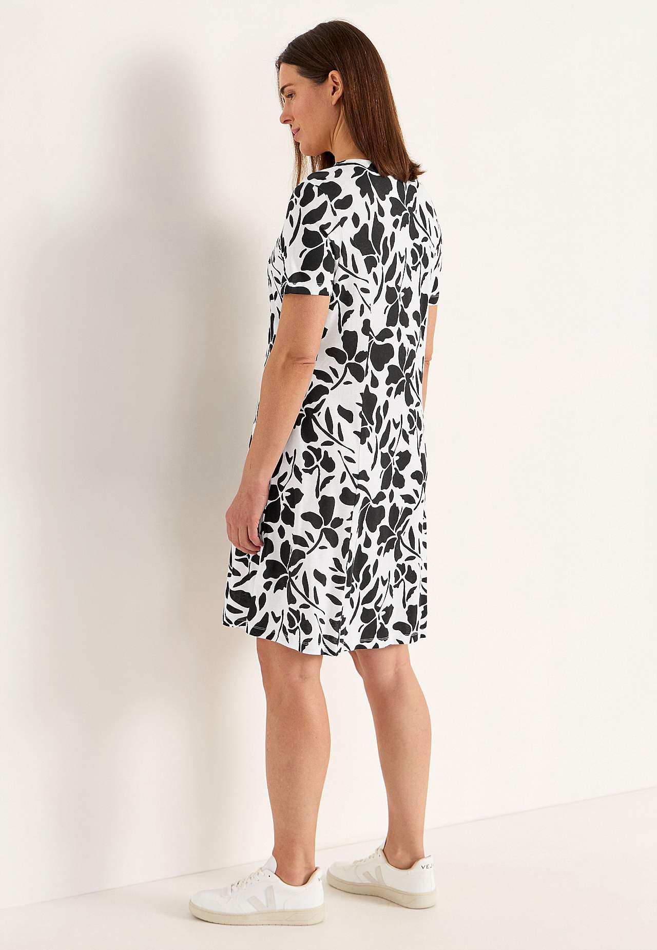 Jerseykleid mit Taschen