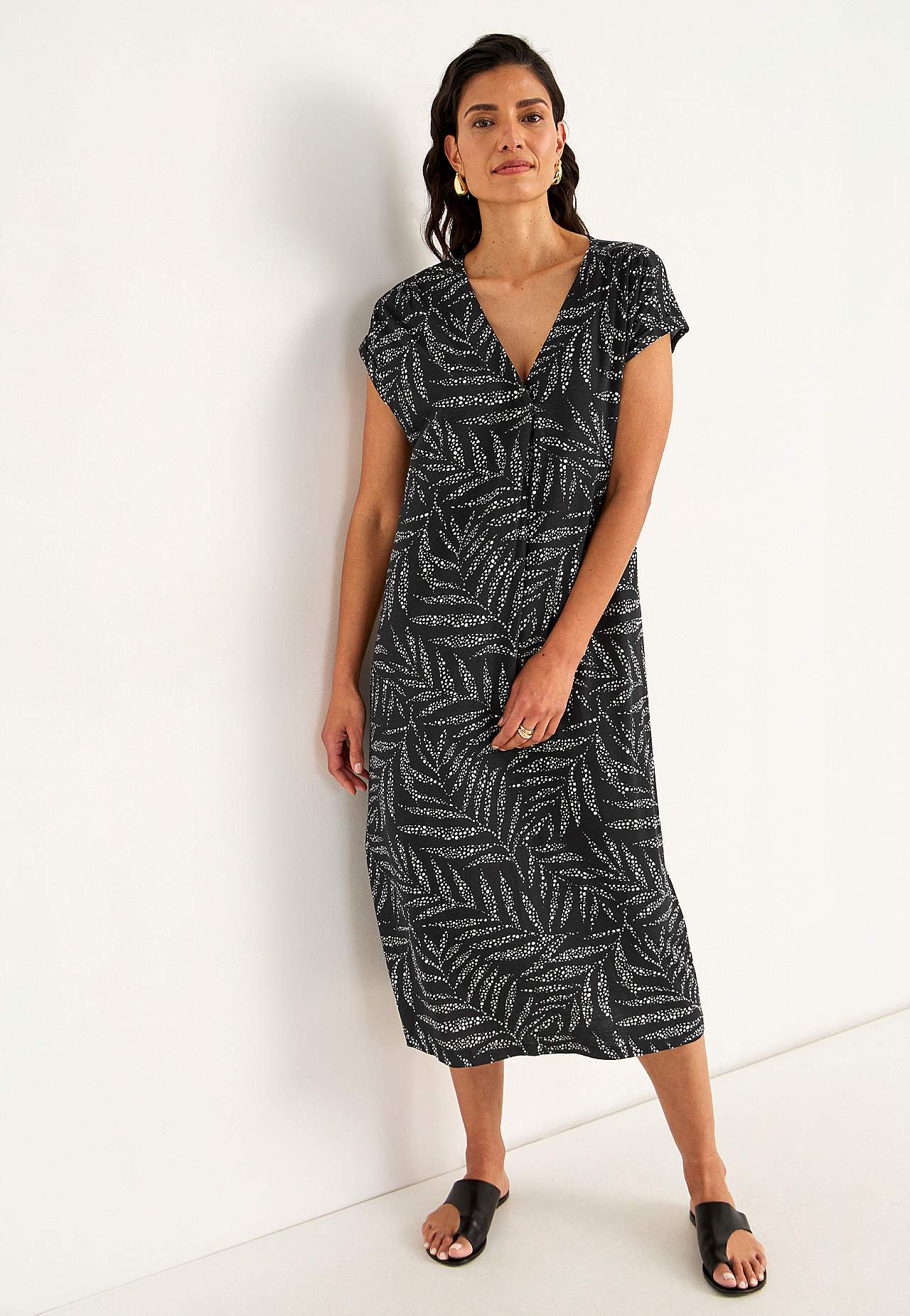 Jerseykleid aus Modal-Mischung