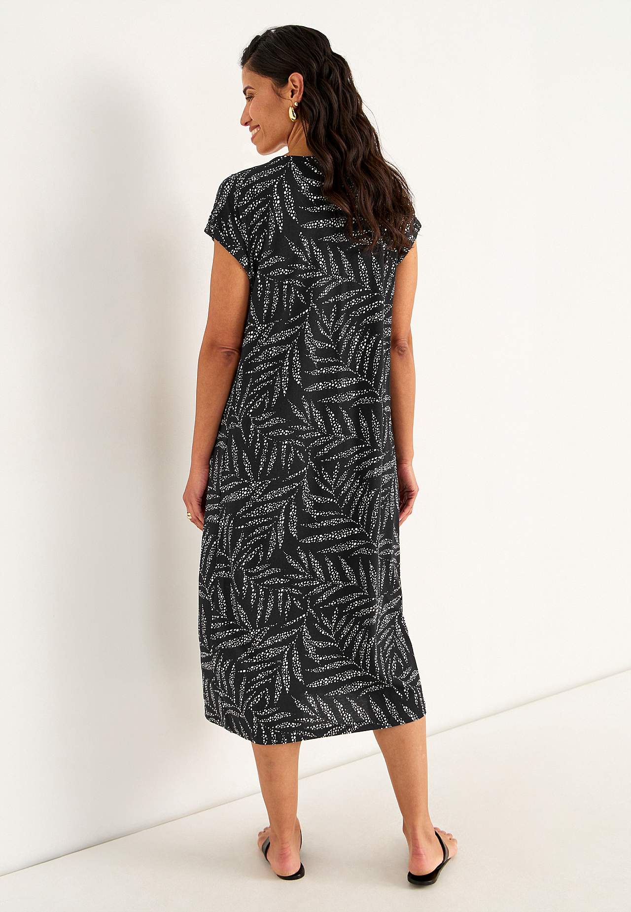 Jerseykleid aus Modal-Mischung
