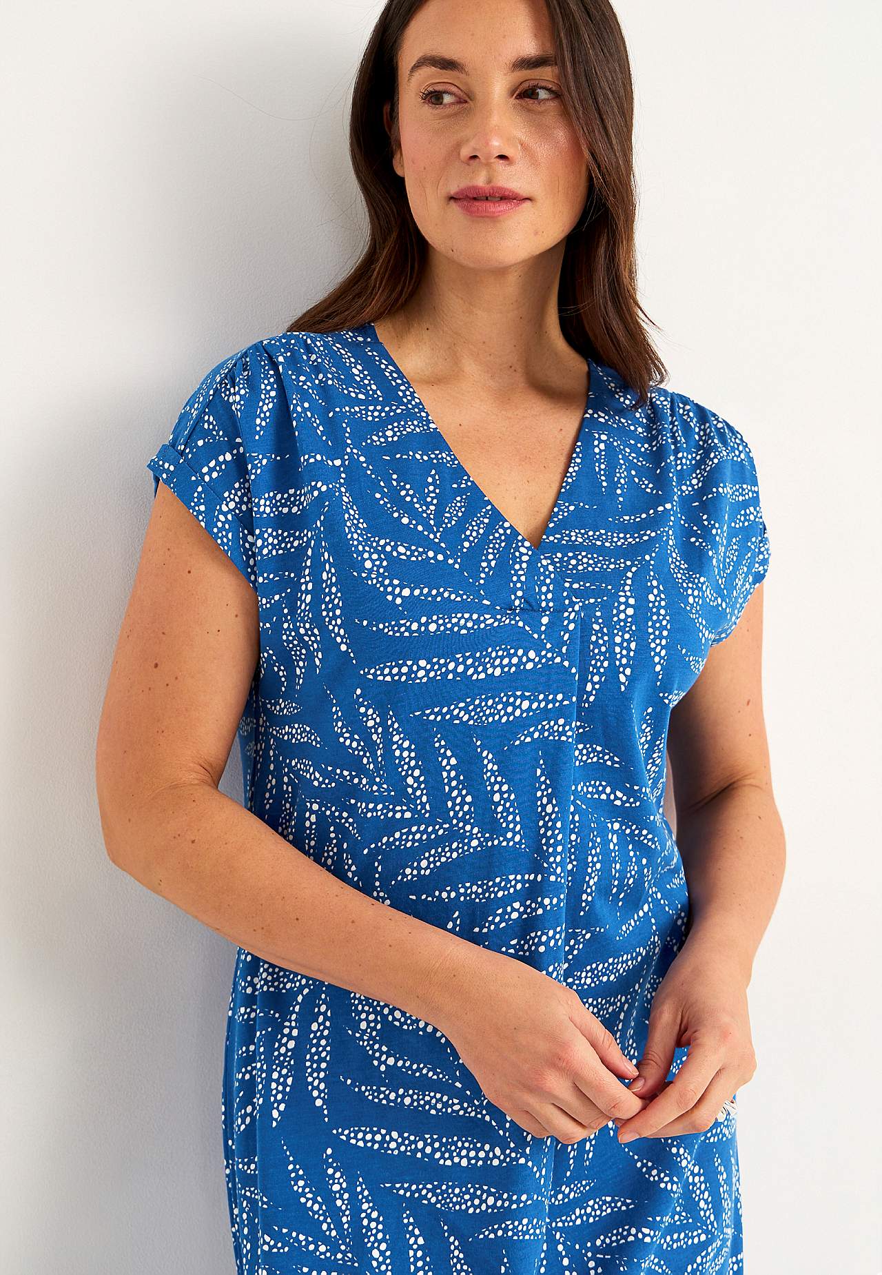 Jerseykleid aus Modal-Mischung