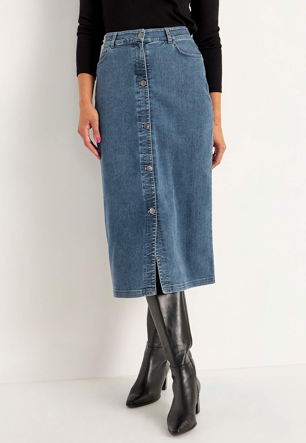 Superstretch Jeansrock