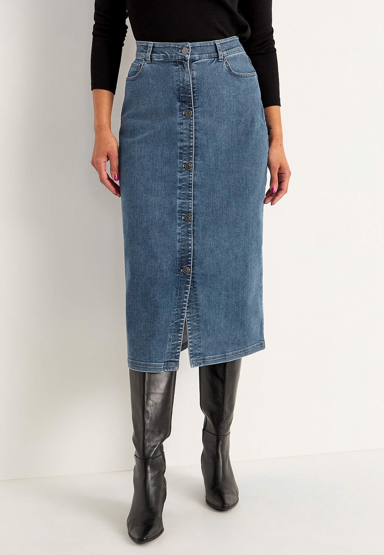 Superstretch Jeansrock