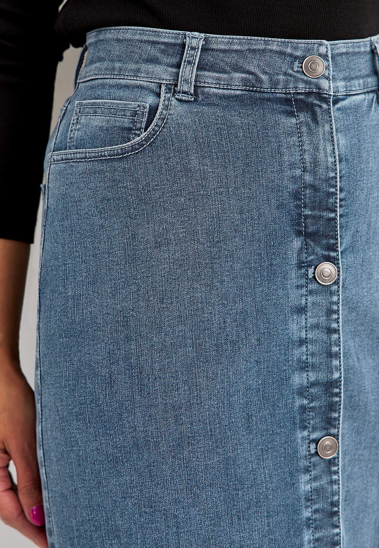 Superstretch Jeansrock