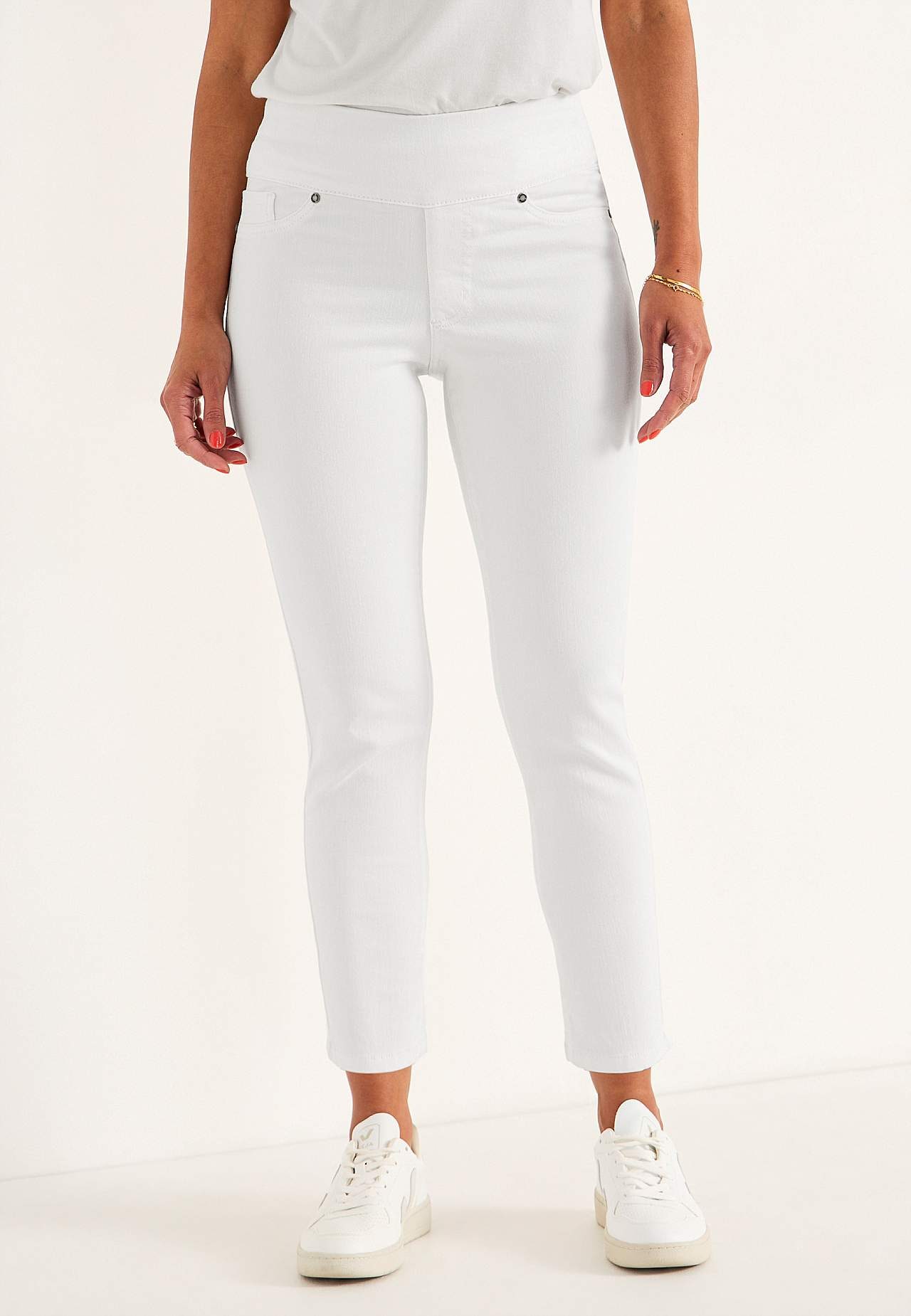 Super bequeme Knöcheljeans aus Denim