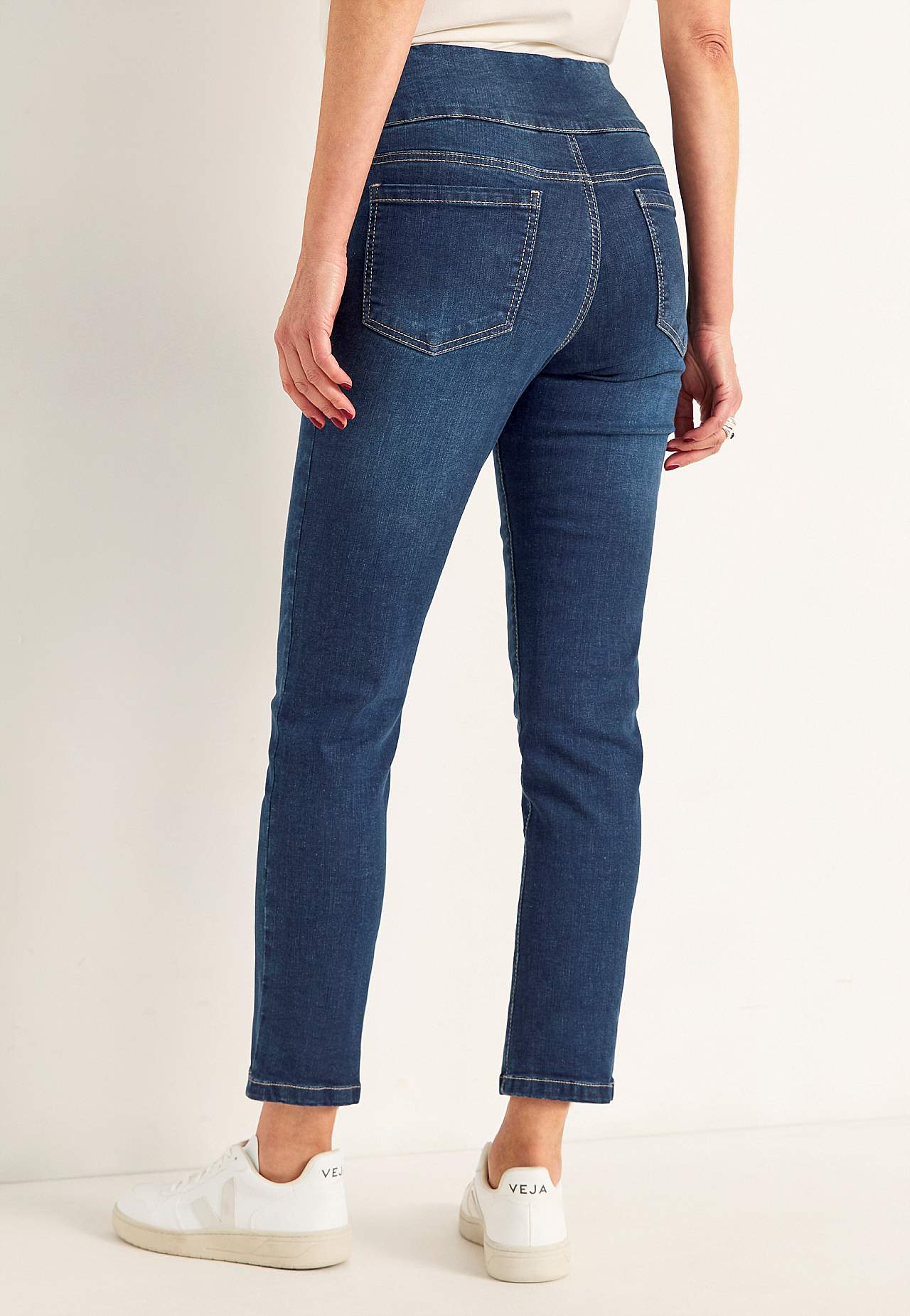 Super bequeme Knöcheljeans aus Denim