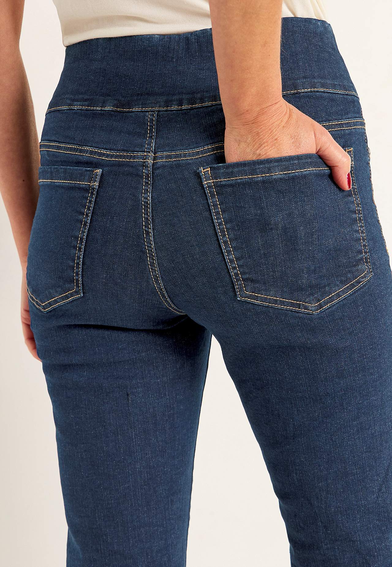 Super bequeme Knöcheljeans aus Denim