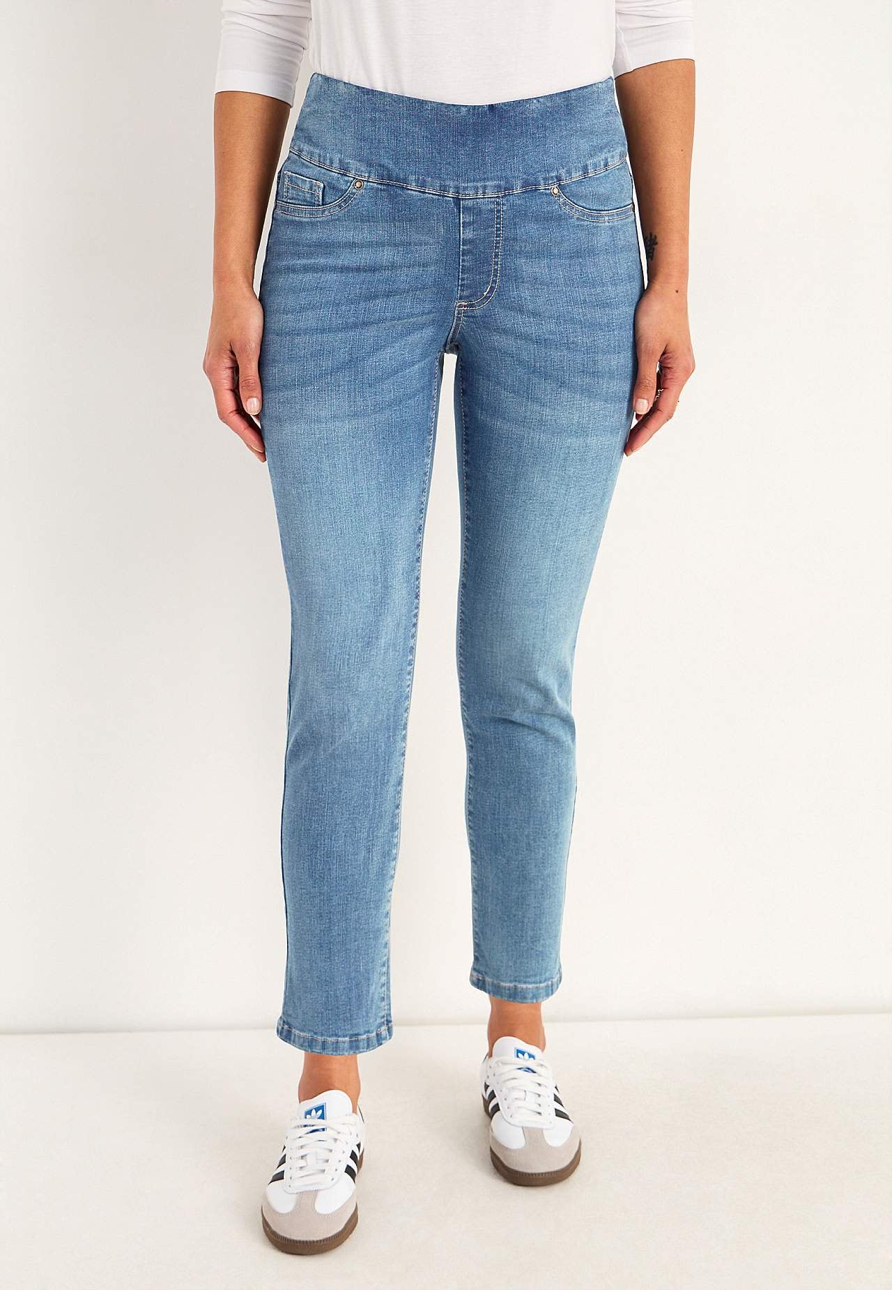 Super bequeme Knöcheljeans aus Denim