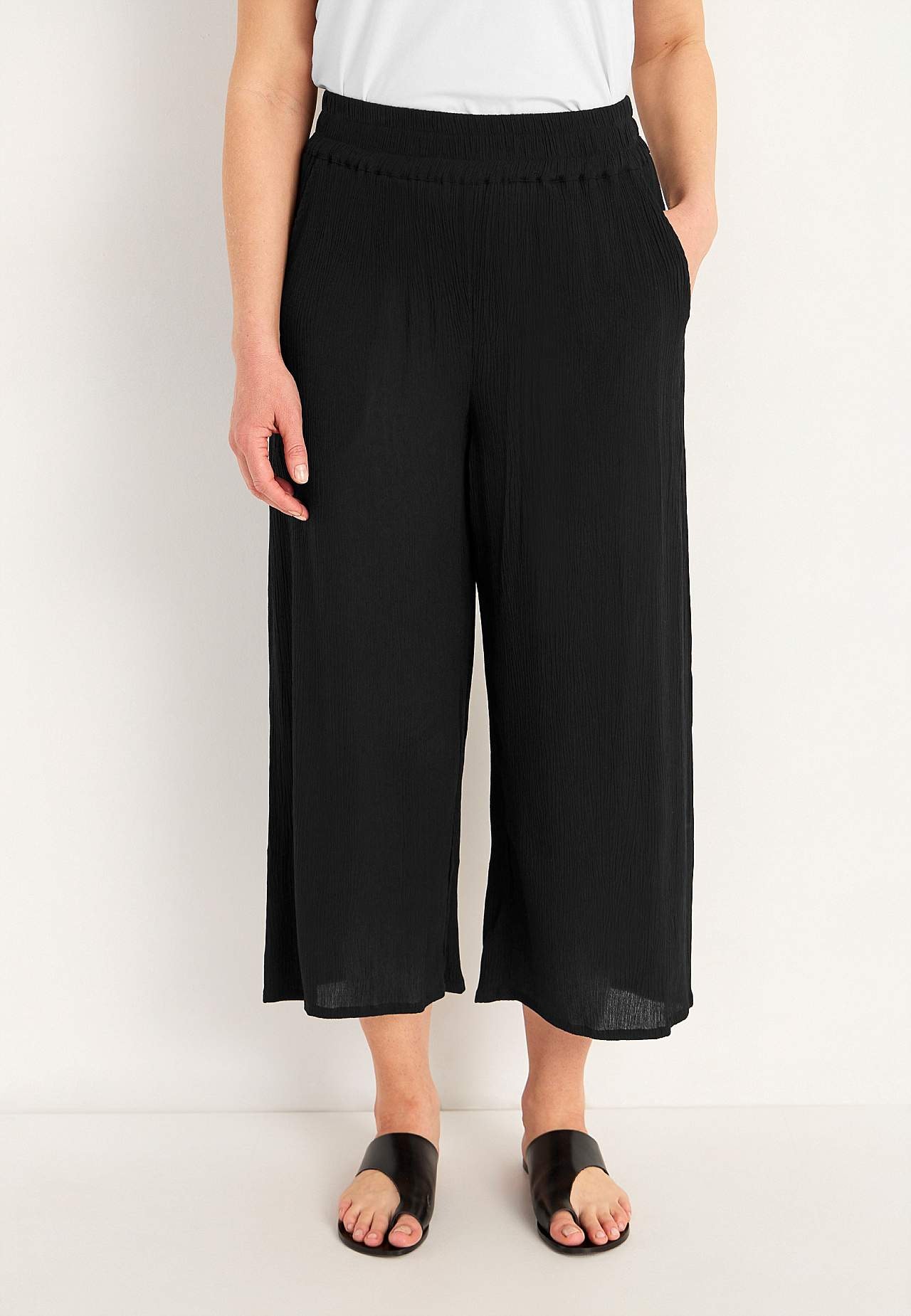 Culotte aus Krepp