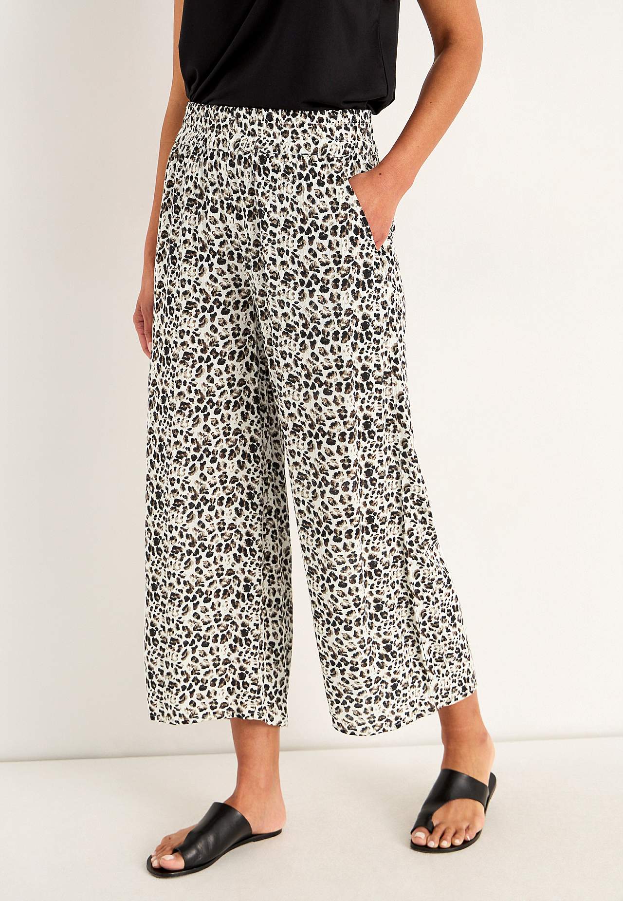Culotte aus Krepp