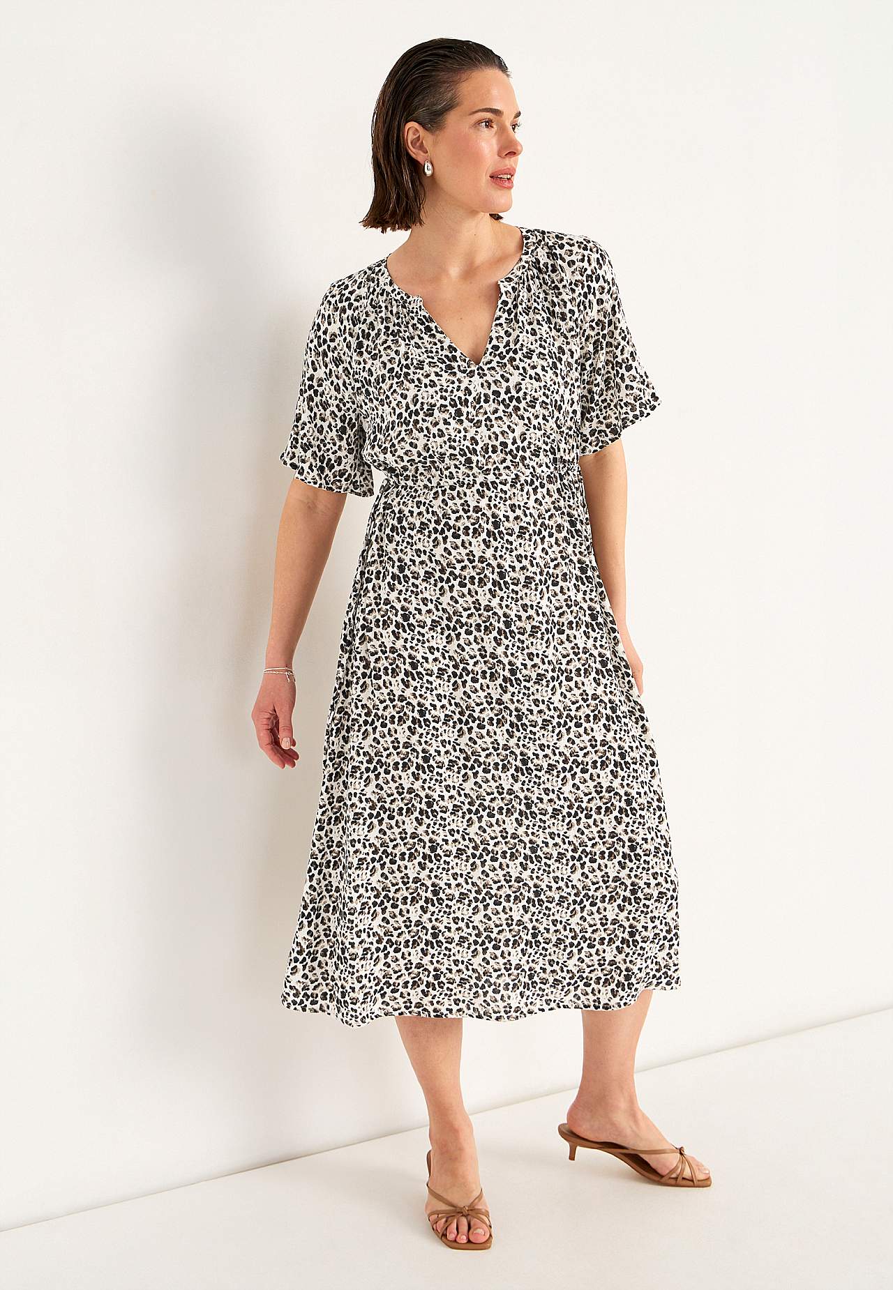 Kleid aus Krepp