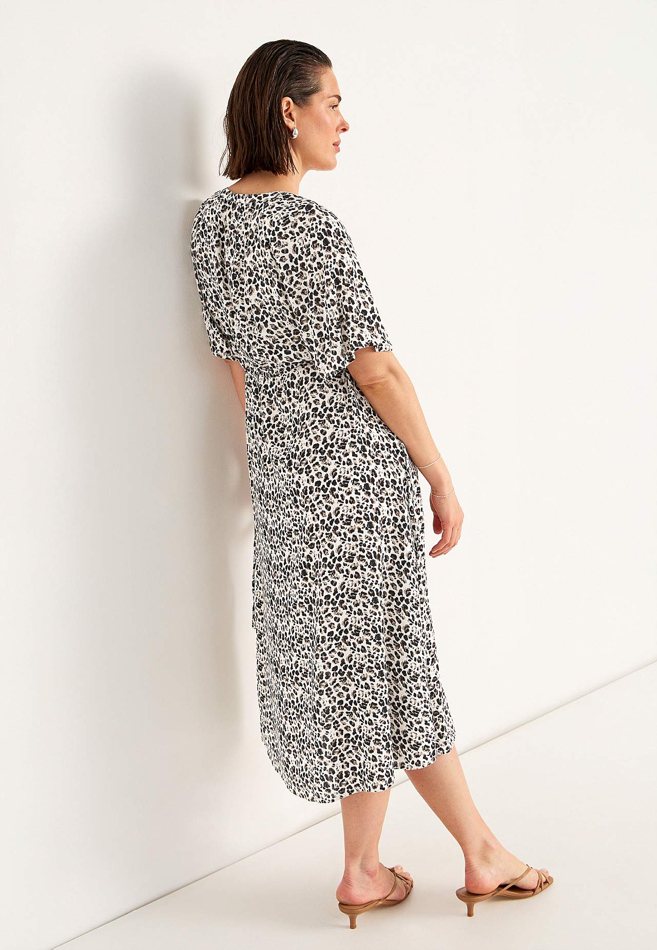 Kleid aus Krepp