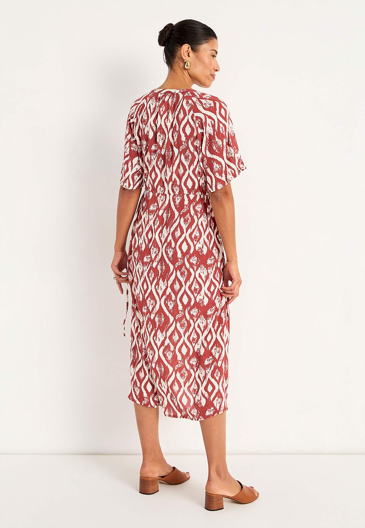 Kleid aus Krepp