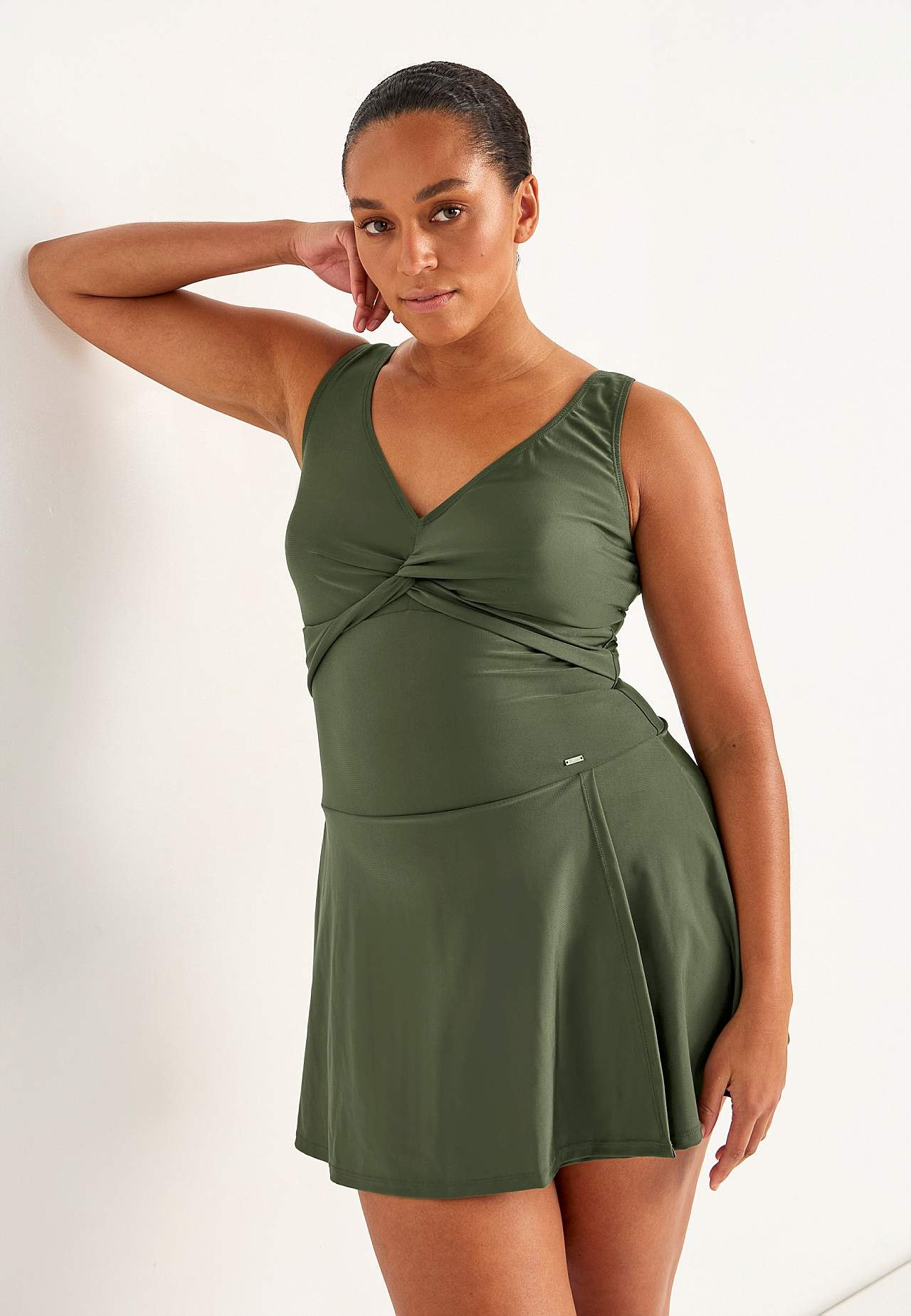 Badeanzug-Kleid