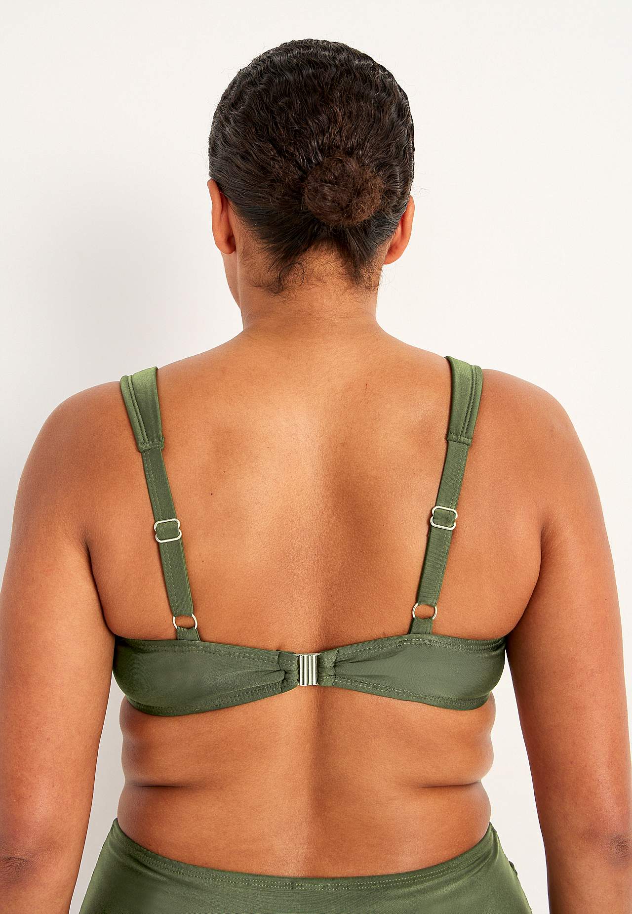 Einfarbiger Bikini-BH