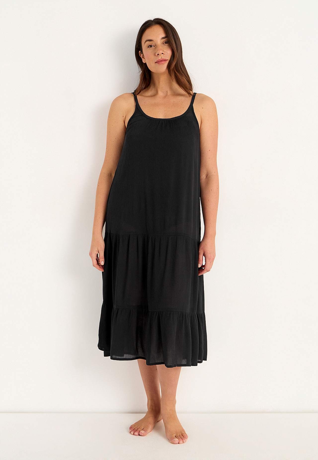 Strandkleid mit Volants