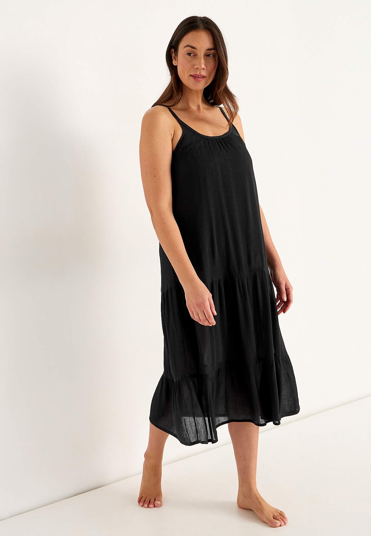 Strandkleid mit Volants