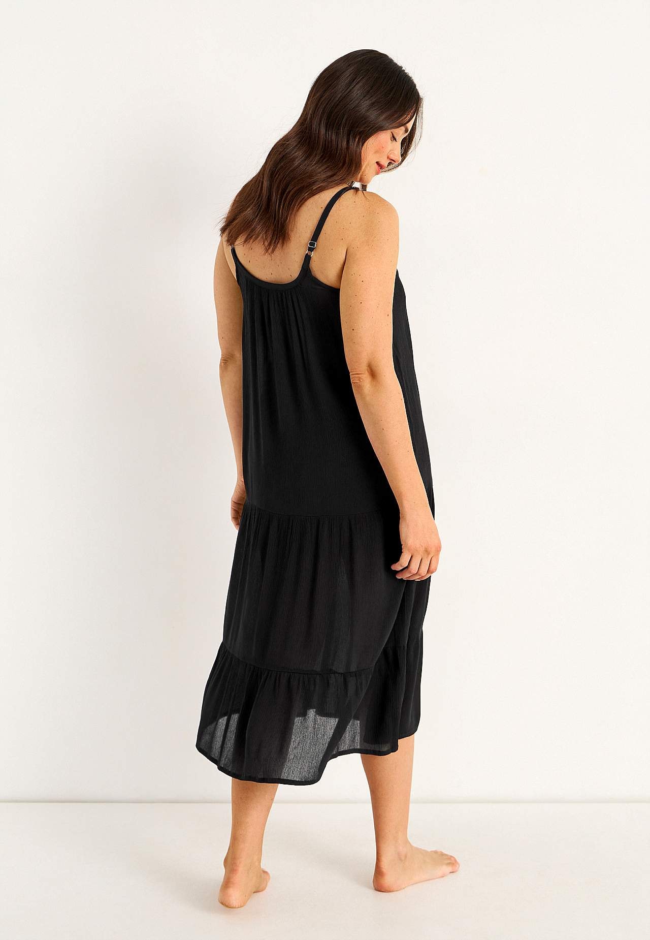 Strandkleid mit Volants