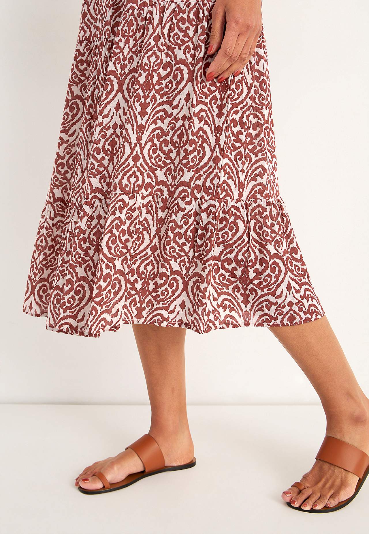 Strandkleid mit Volants