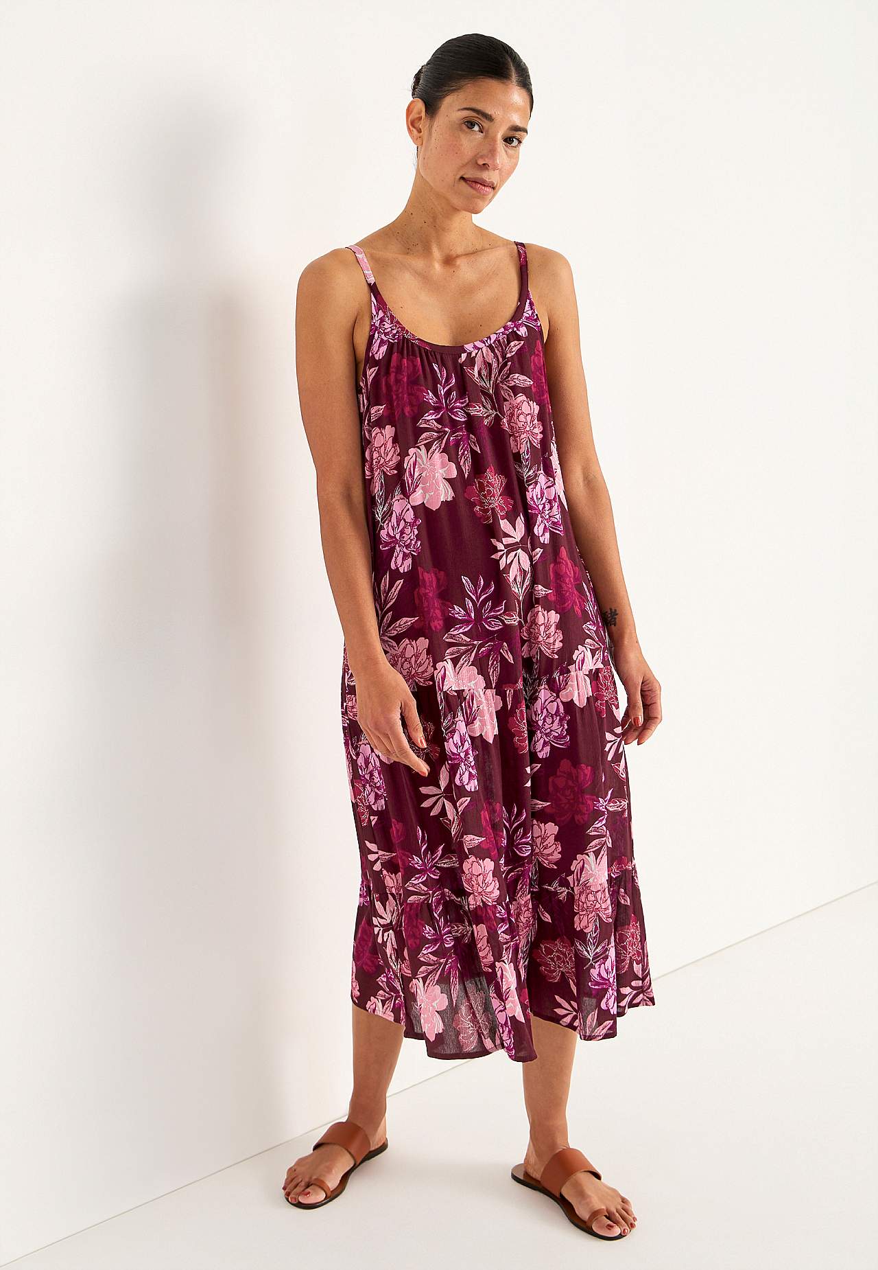 Strandkleid mit Volants