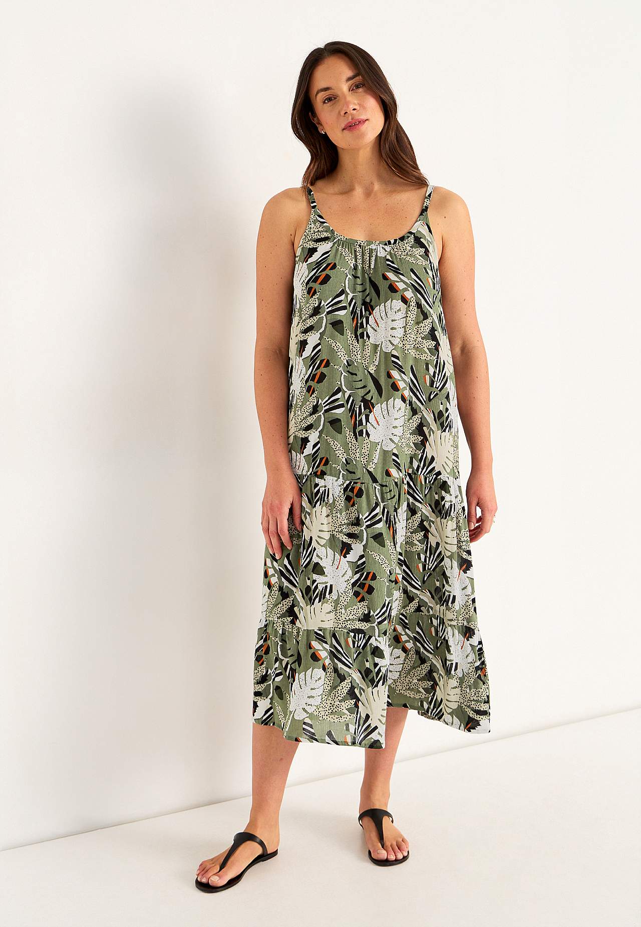 Strandkleid mit Volants