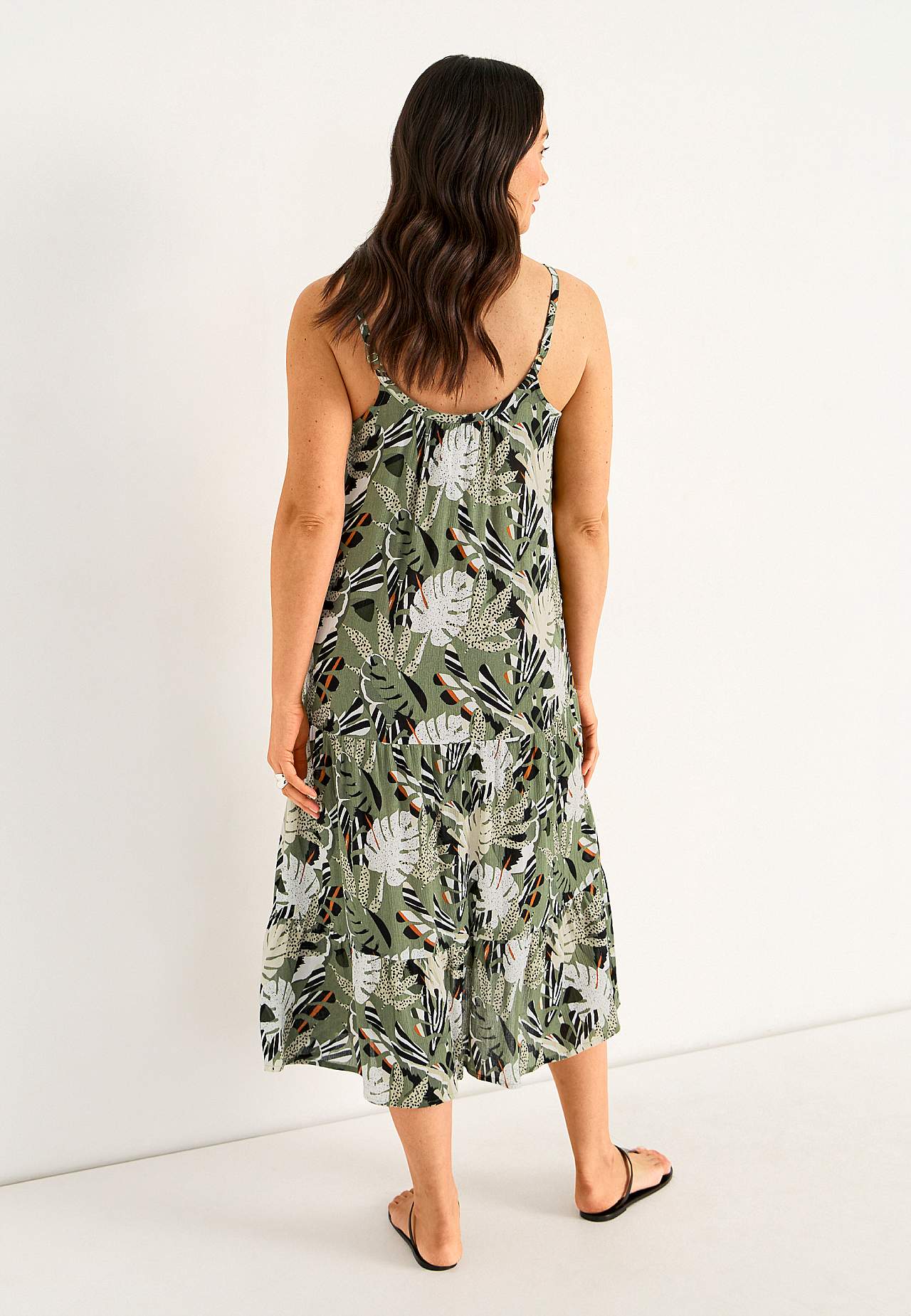 Strandkleid mit Volants