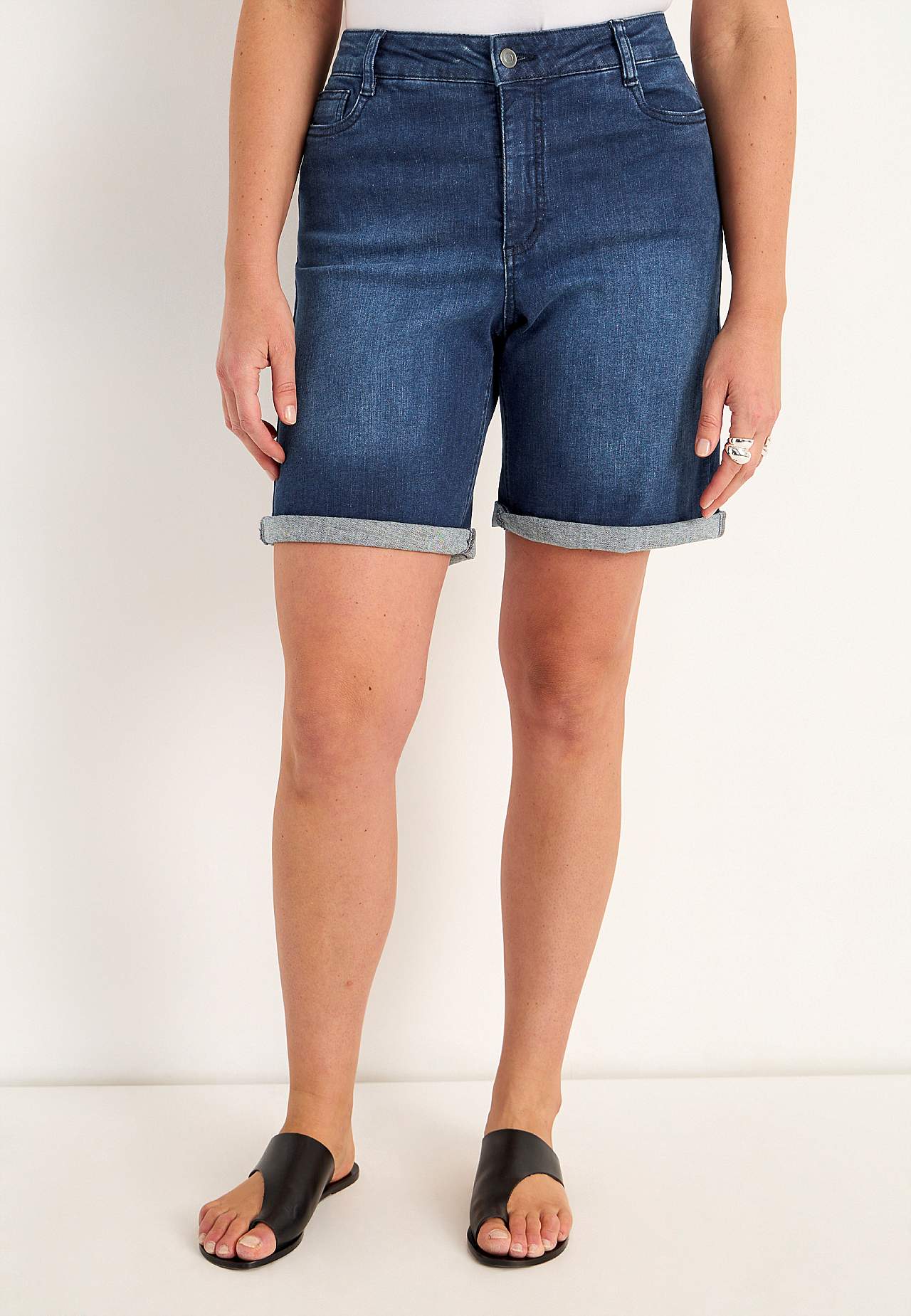 Denim-Shorts mit bequemem Stretch