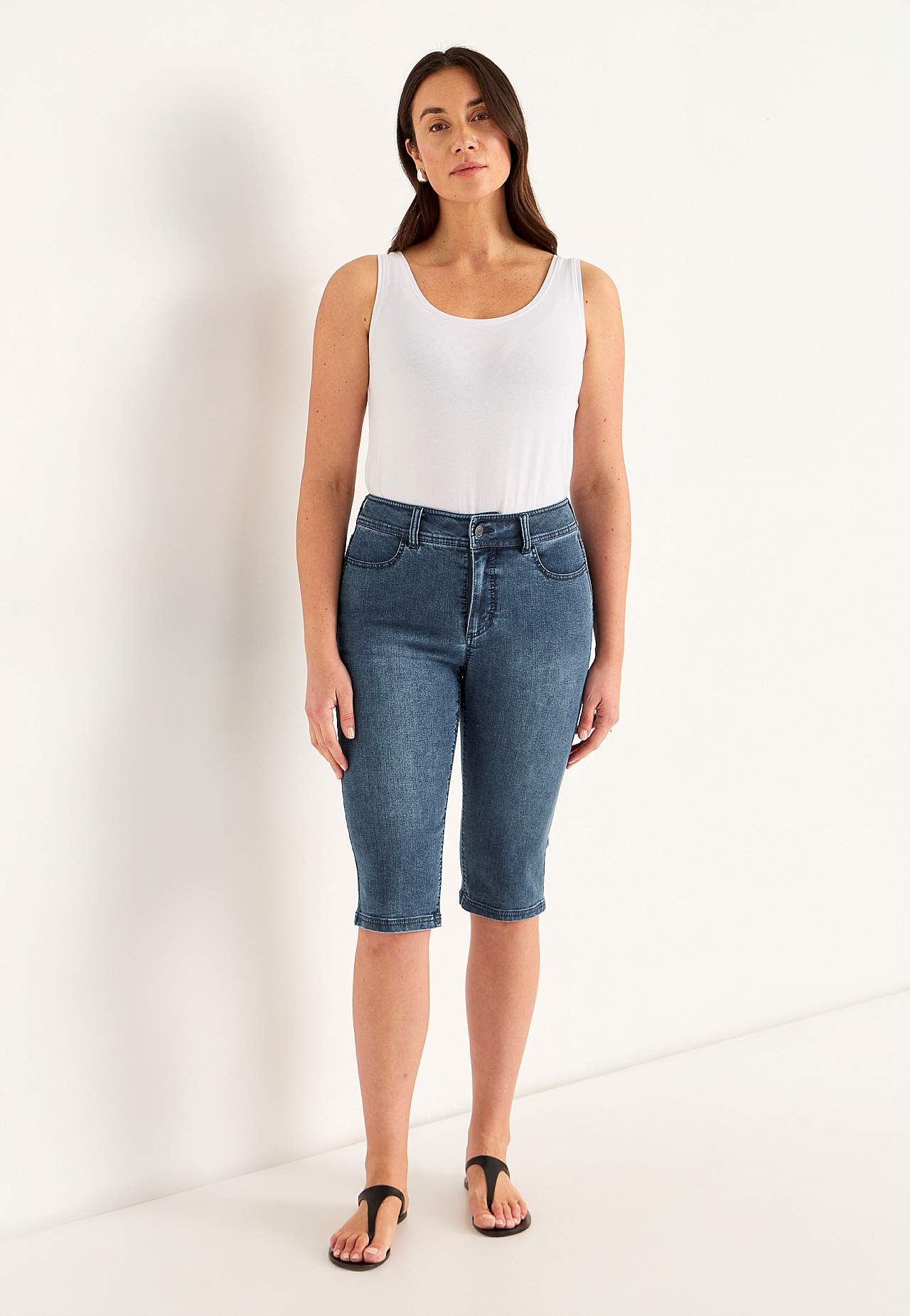 Superstretch Cropped Jeans