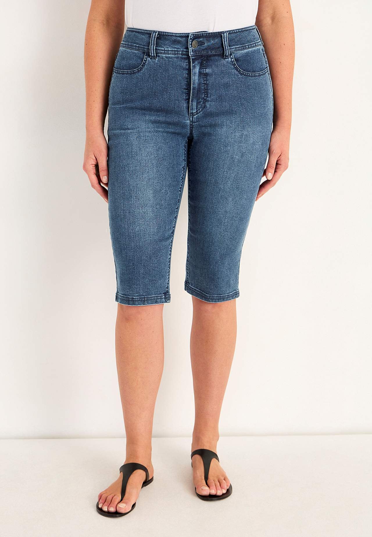 Superstretch Cropped Jeans