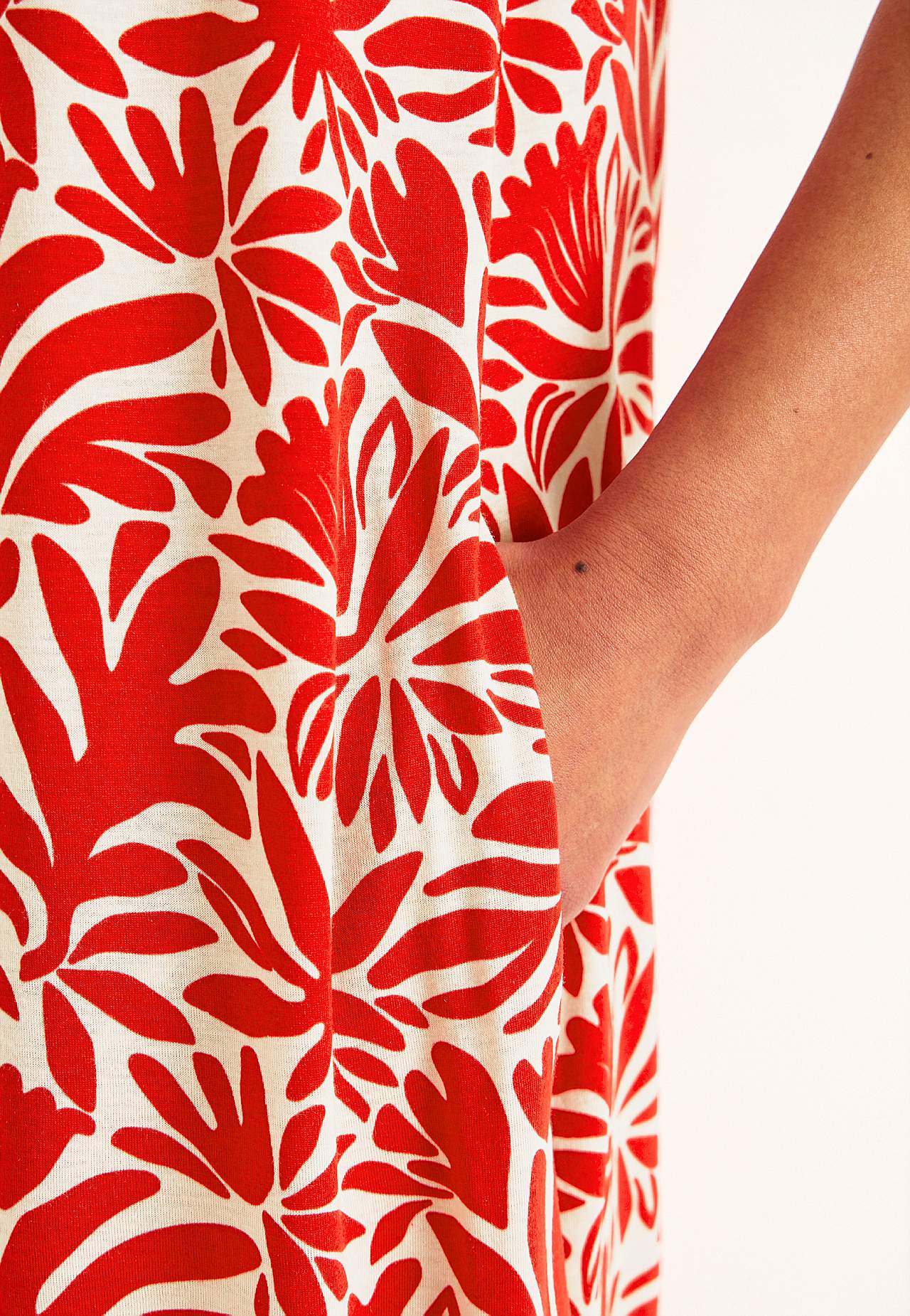 Jerseykleid mit Taschen