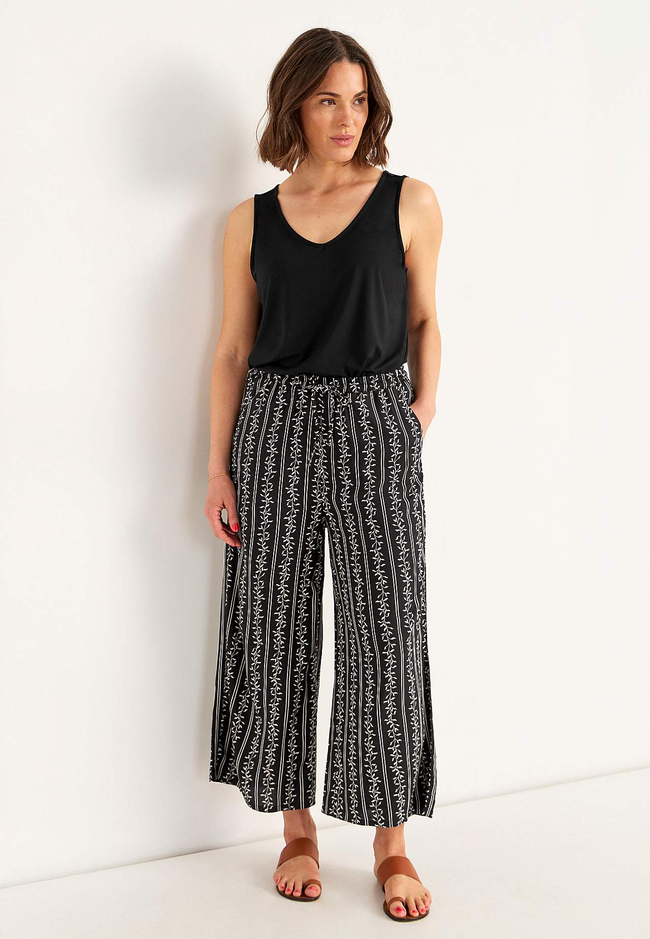 Gemusterte Culotte