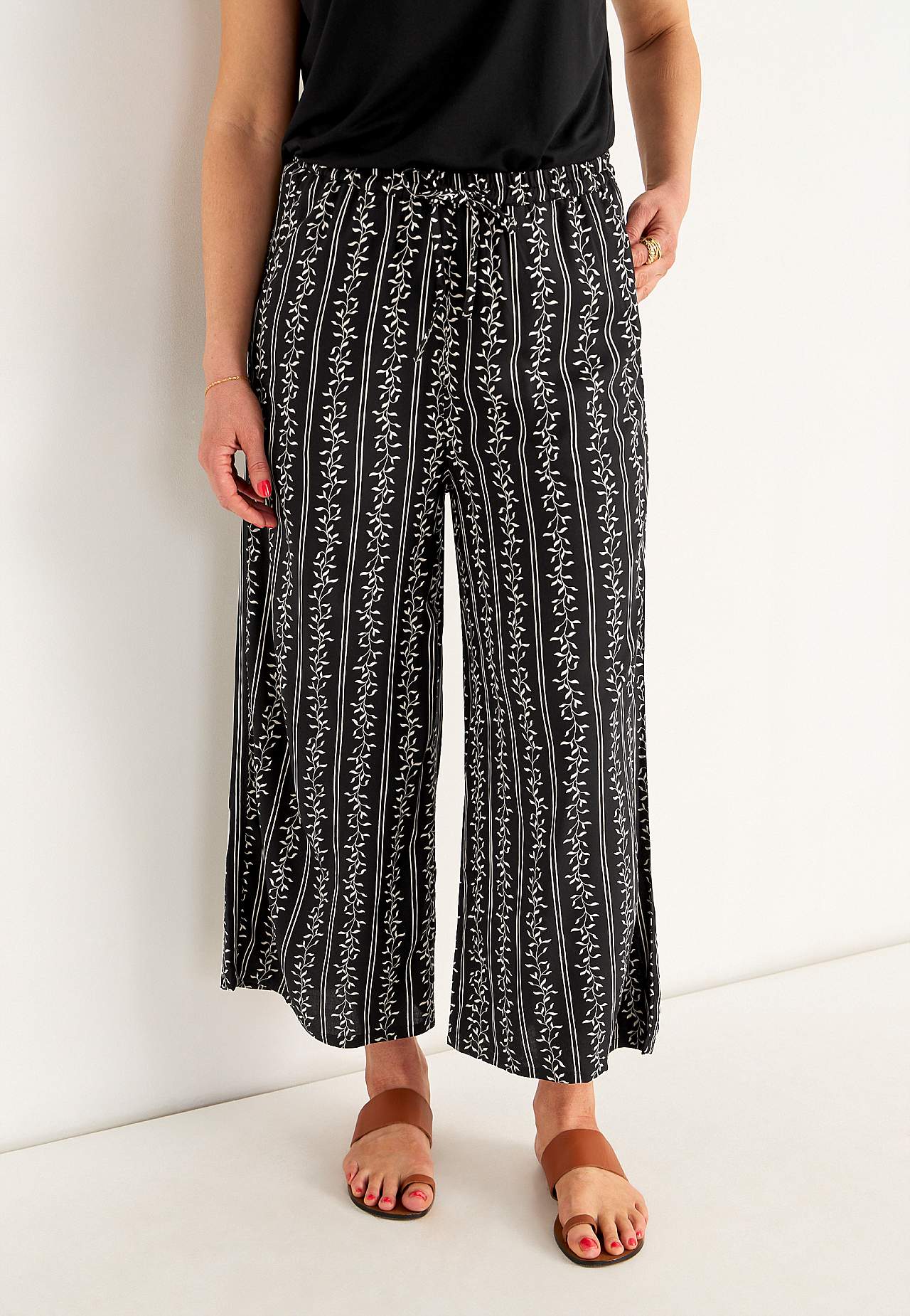 Gemusterte Culotte