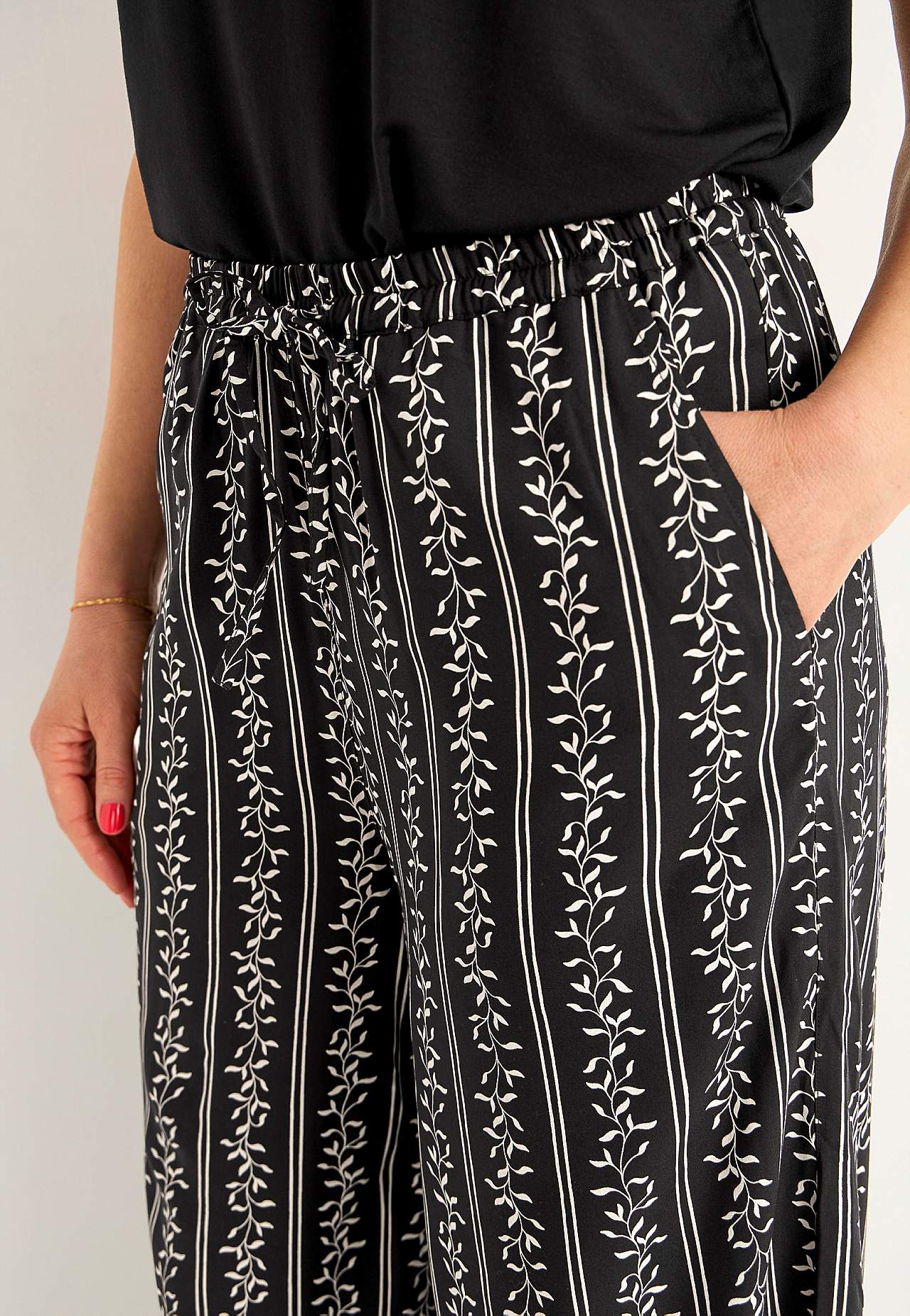 Gemusterte Culotte