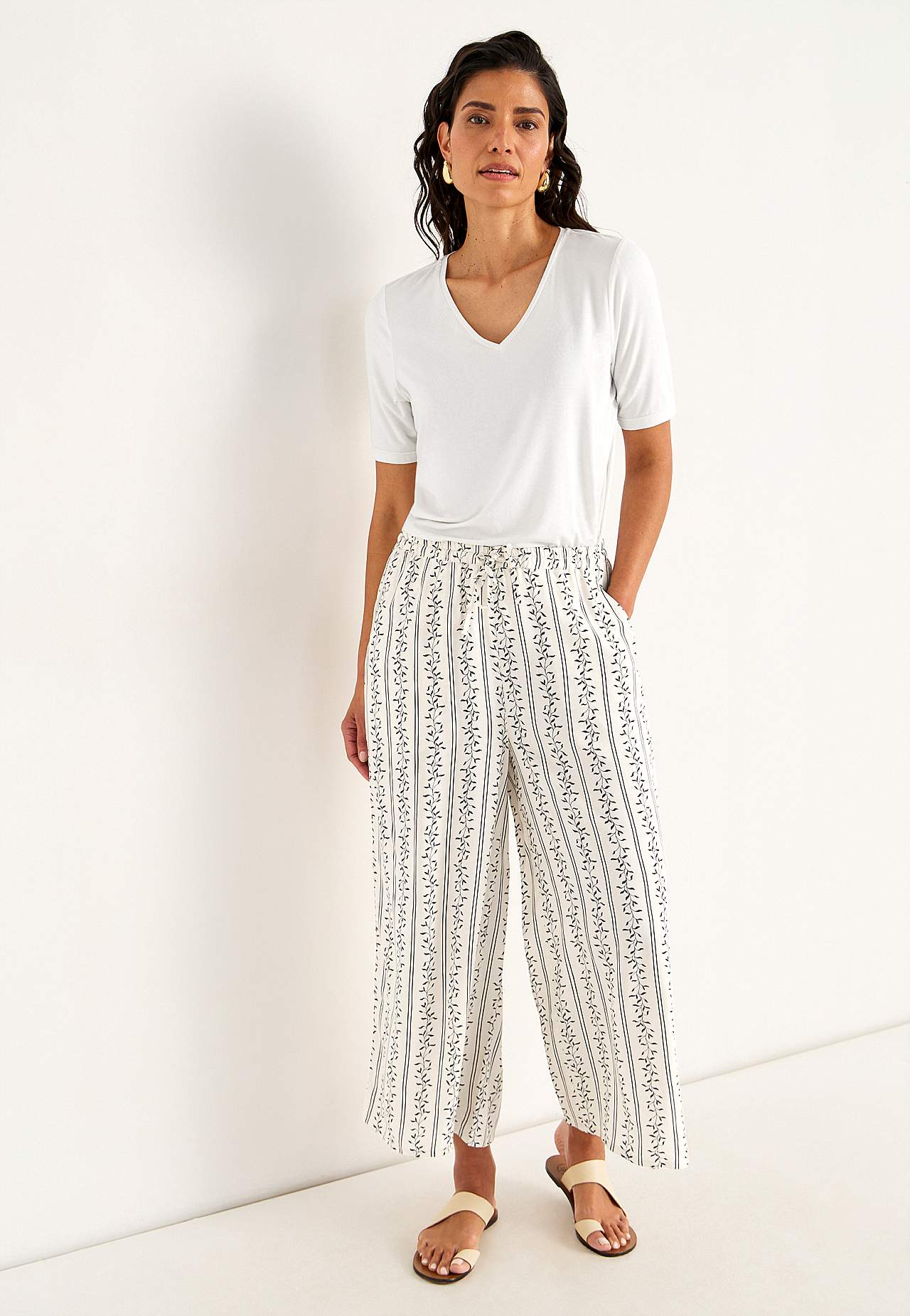 Gemusterte Culotte