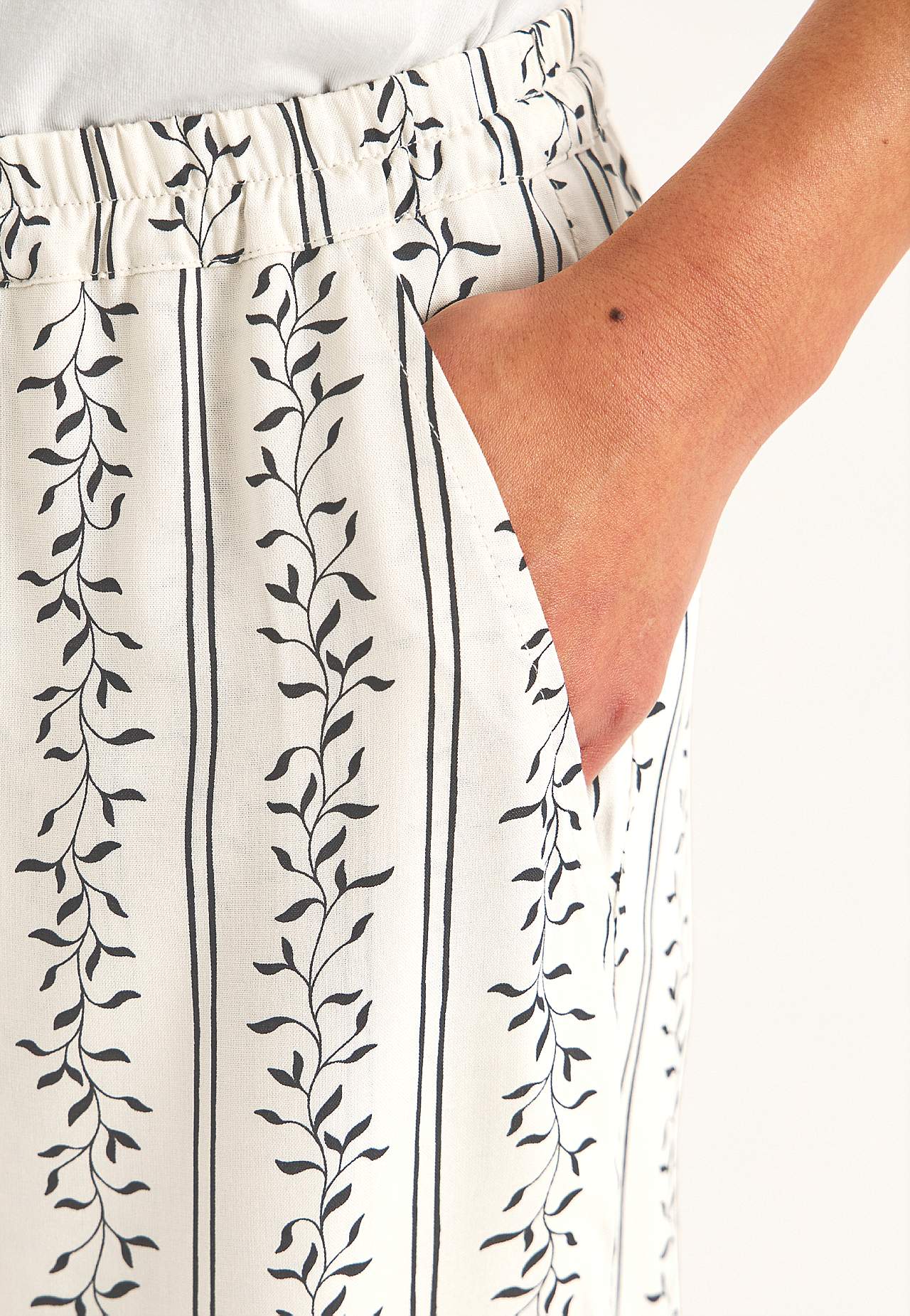 Gemusterte Culotte