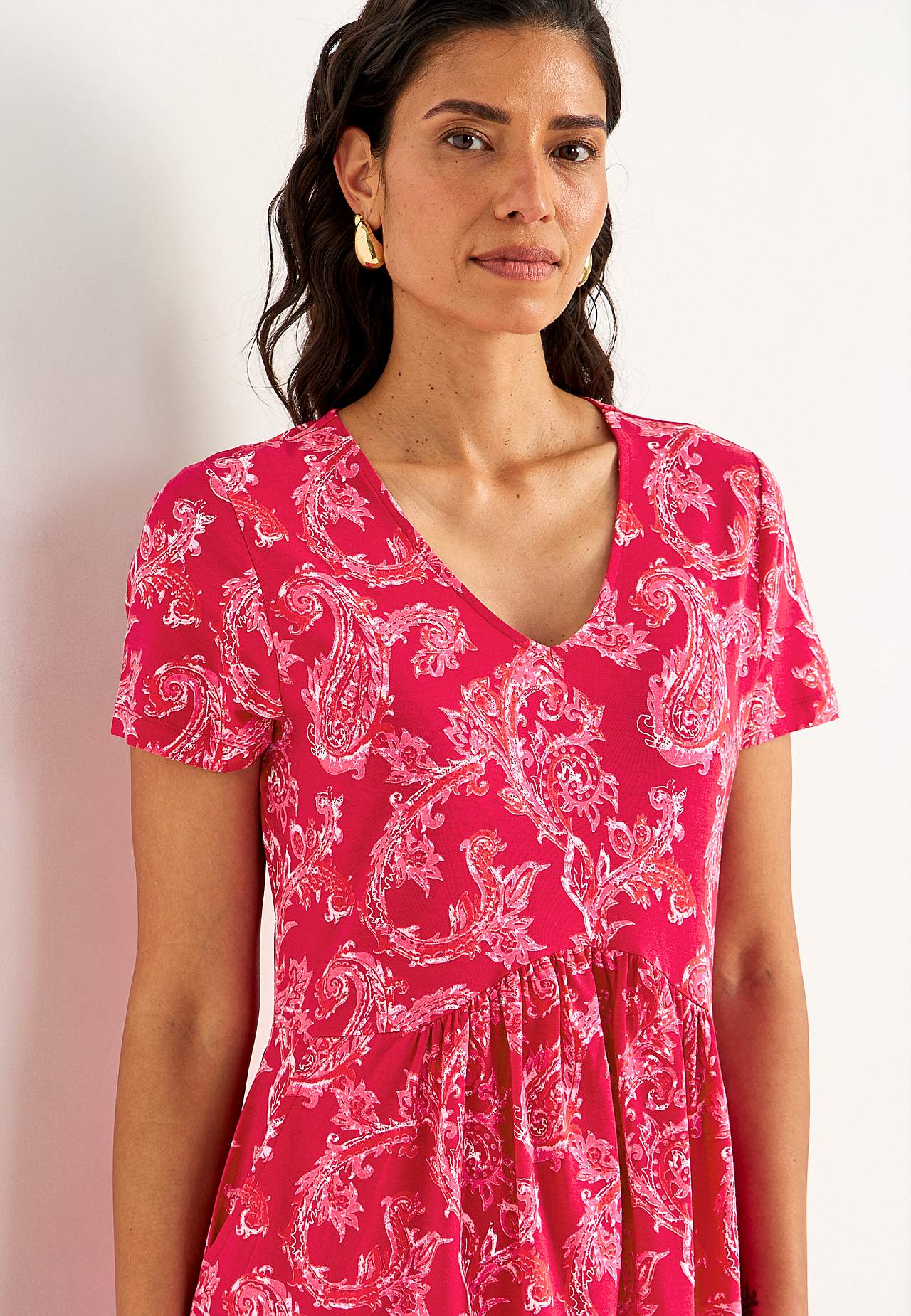 Jerseykleid mit Taschen