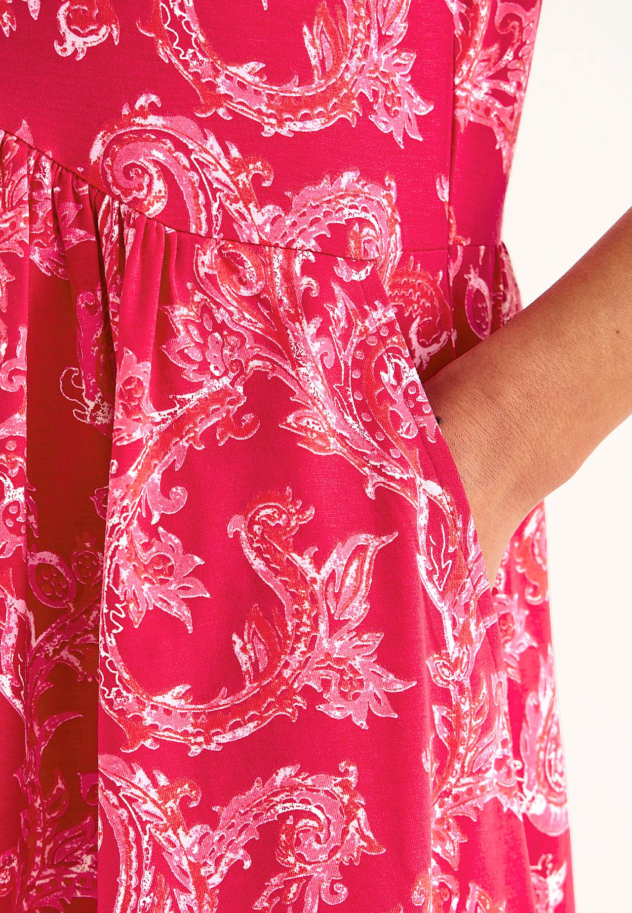 Jerseykleid mit Taschen