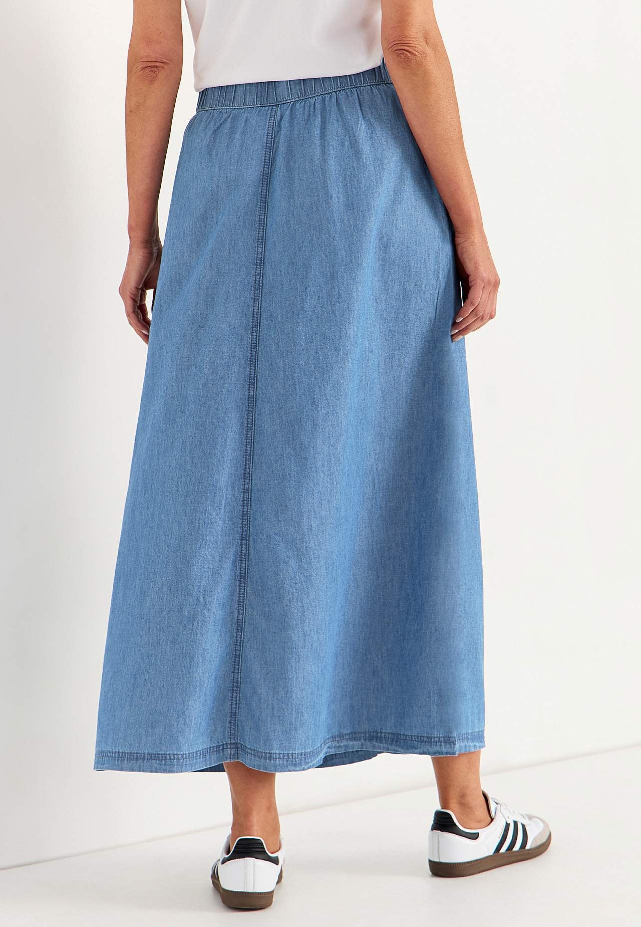 Jeansrock mit Taschen