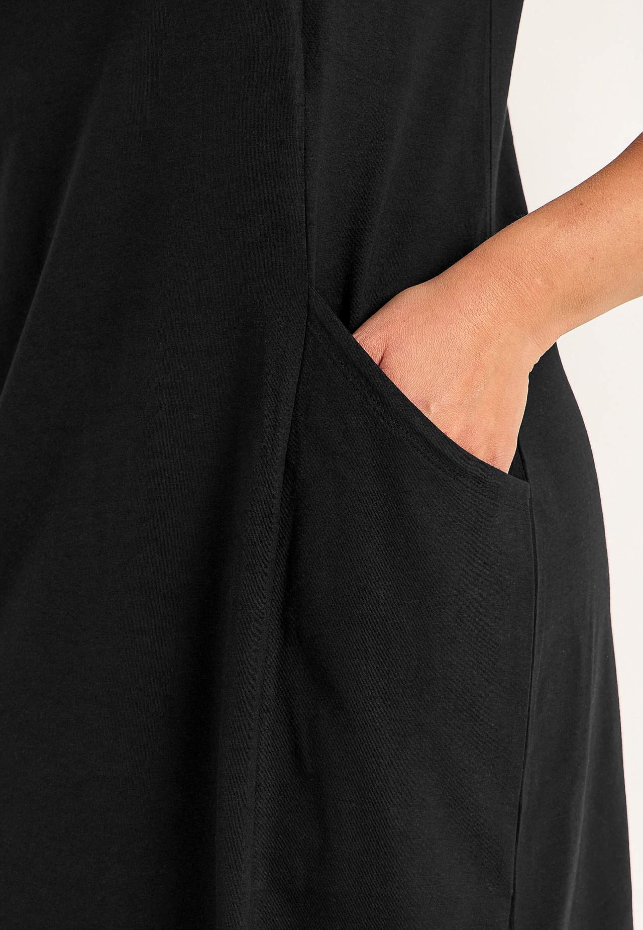 Jerseykleid mit Taschen