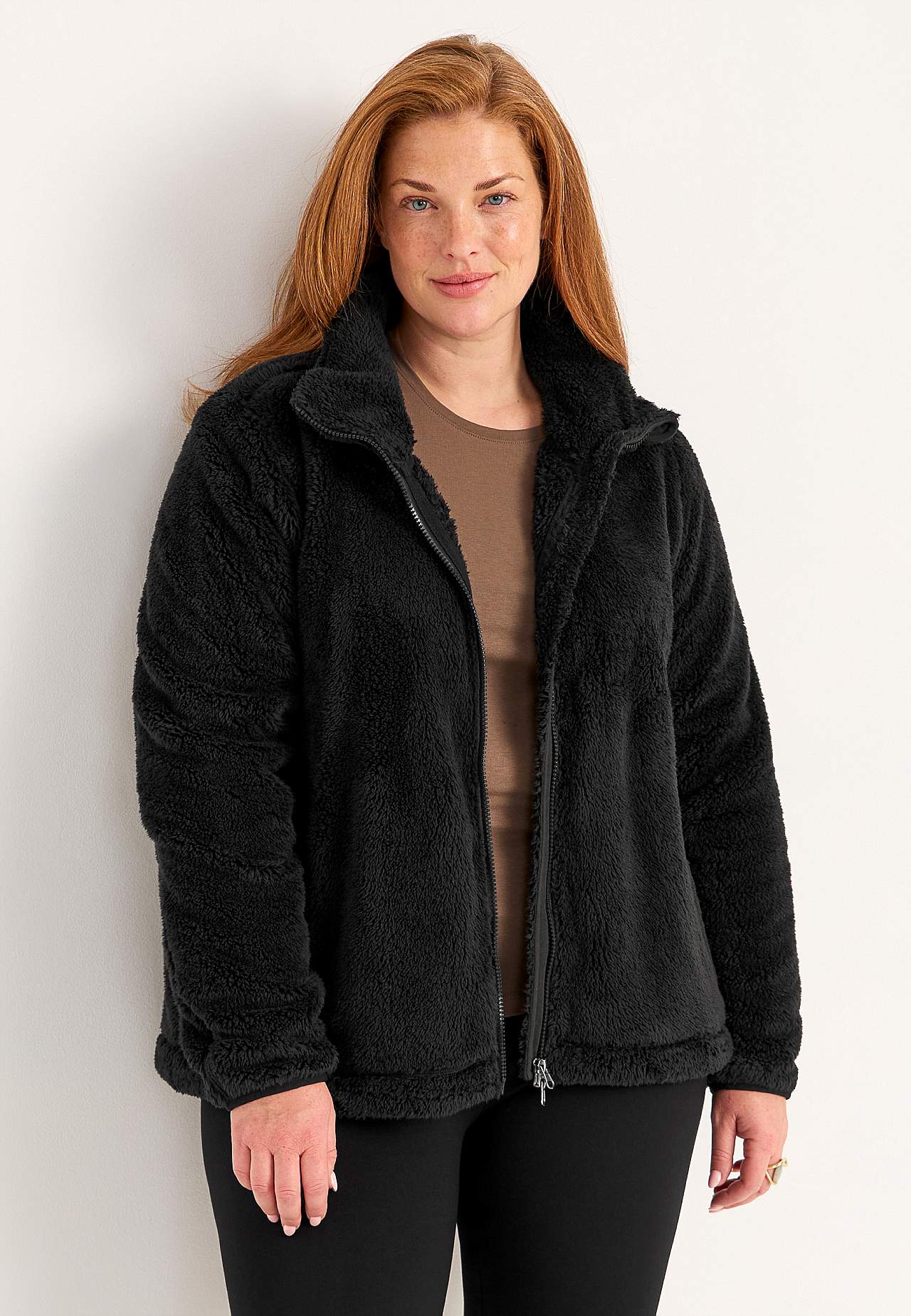 Super weiche Fleecejacke