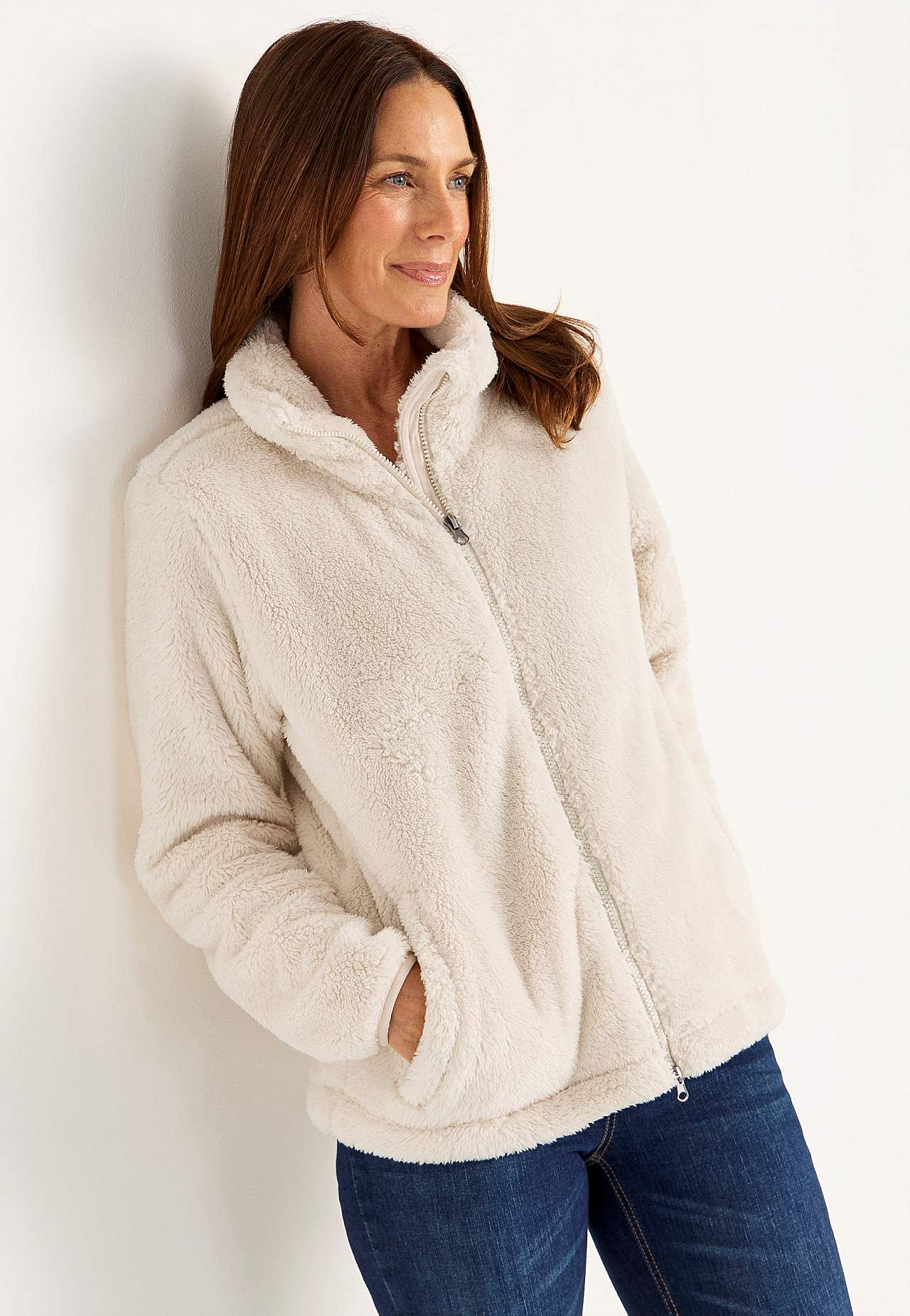 Super weiche Fleecejacke
