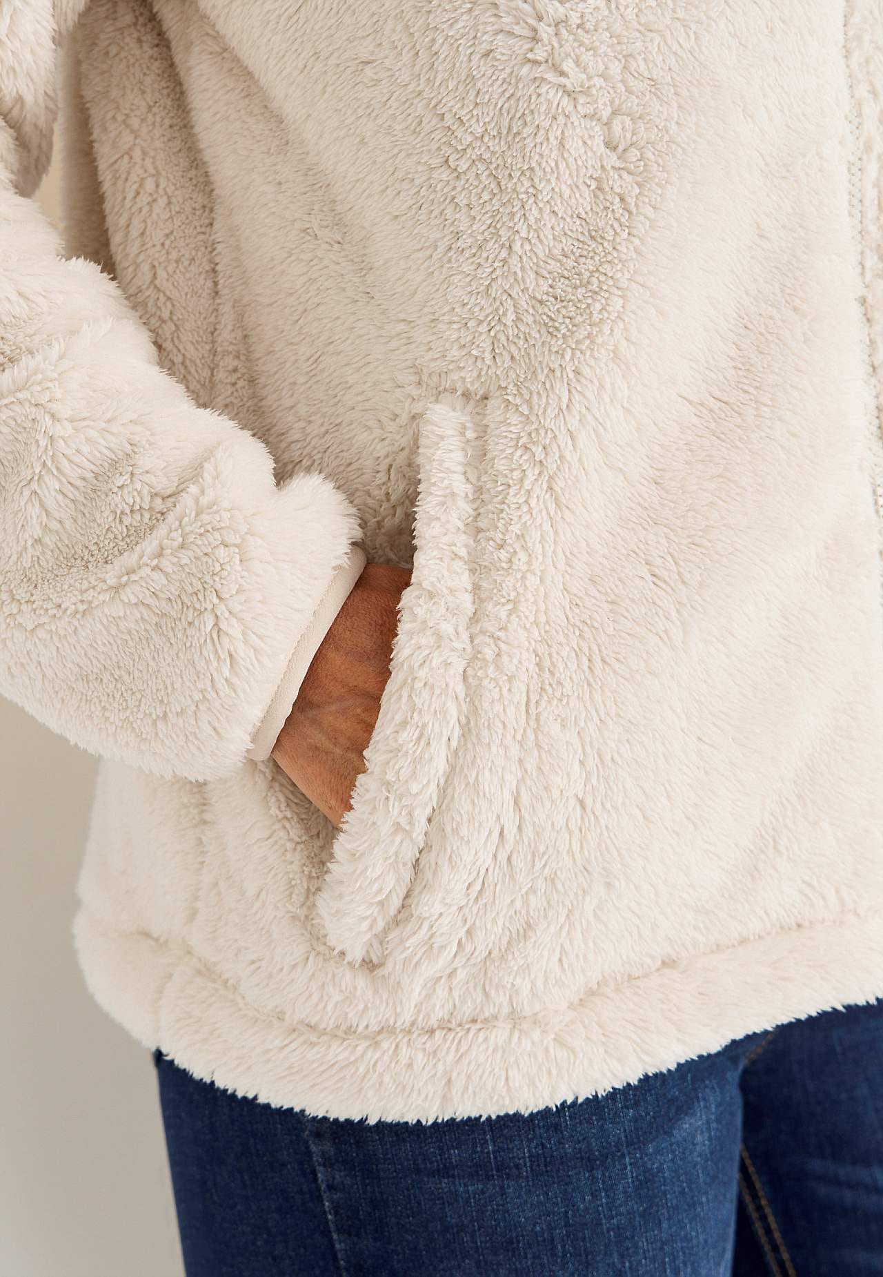 Super weiche Fleecejacke