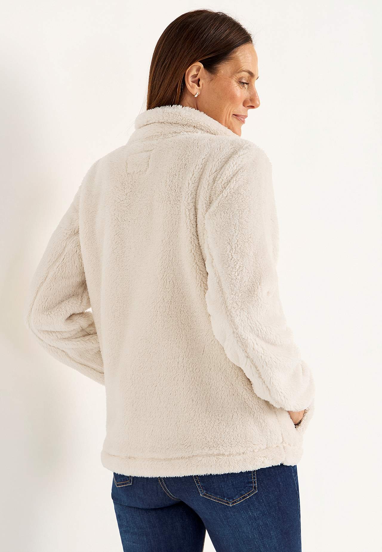 Super weiche Fleecejacke