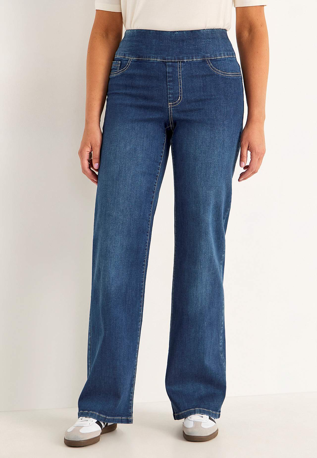 Jeans mit hohem elastischem Bund Elisa