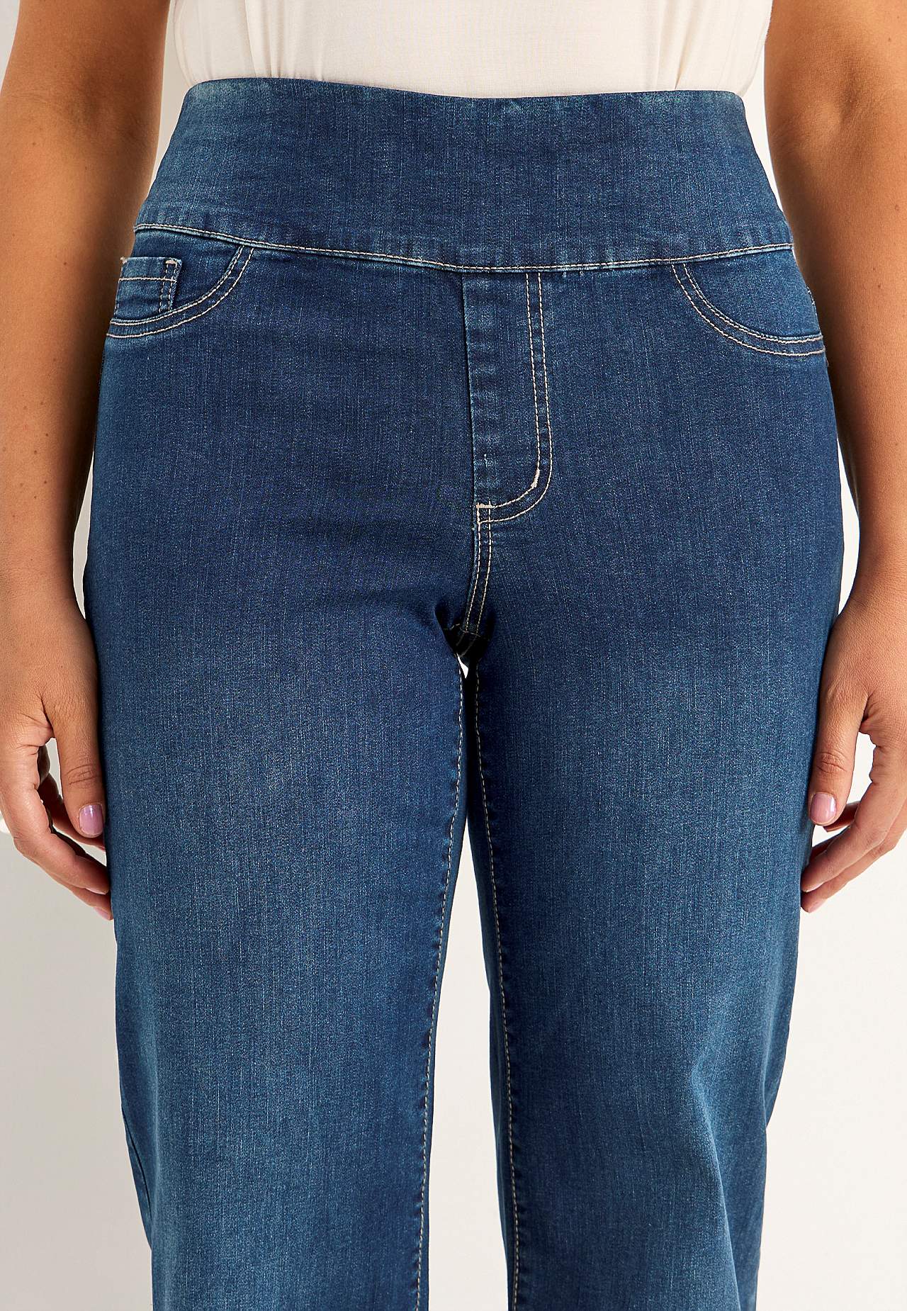 Jeans mit hohem elastischem Bund Elisa