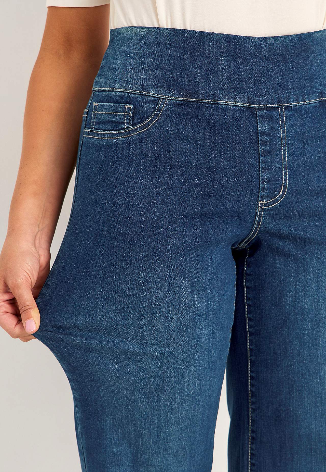 Jeans mit hohem elastischem Bund Elisa
