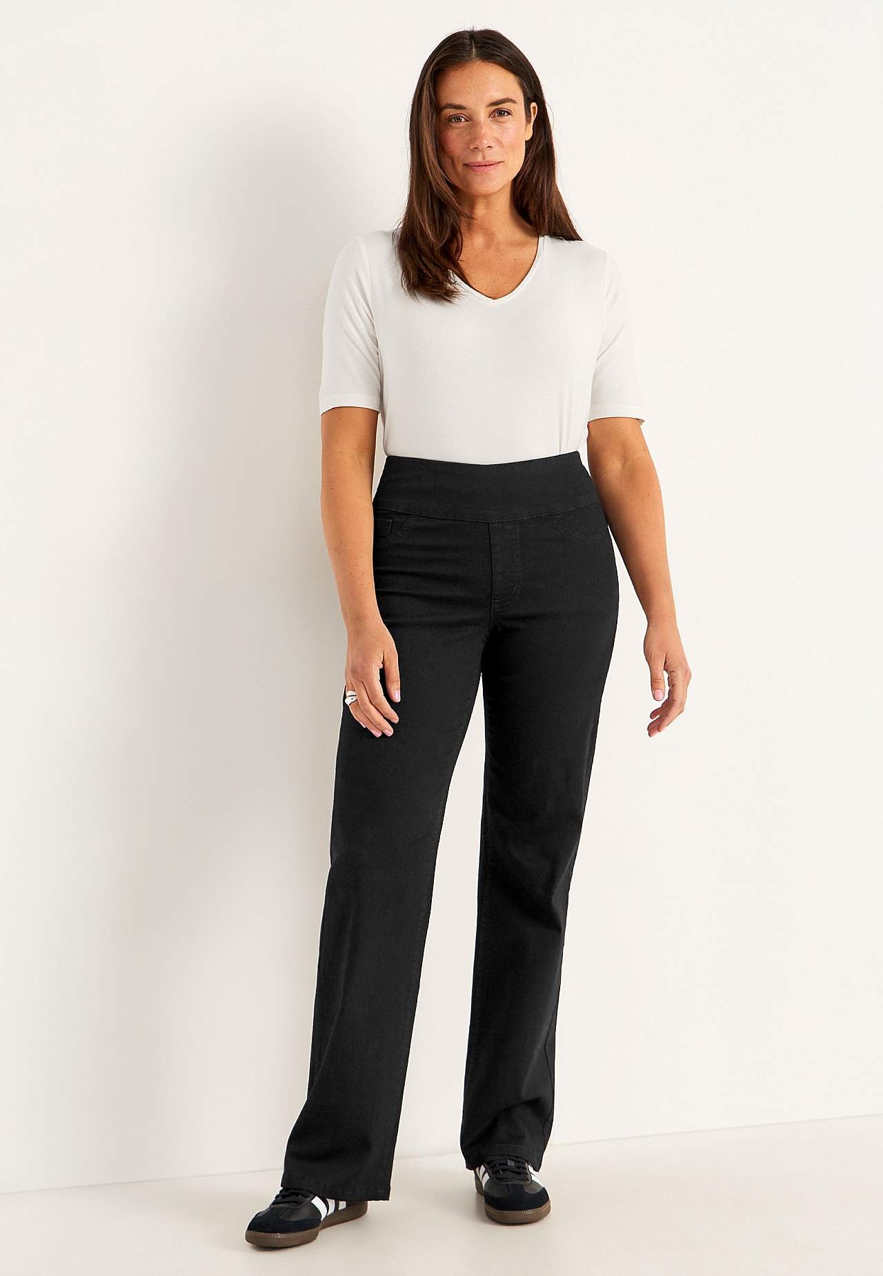 Jeans mit hohem elastischem Bund Elisa