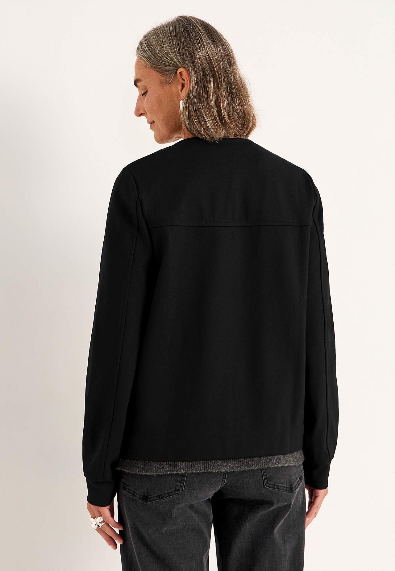 Jacke Premium aus Romanit-Jersey