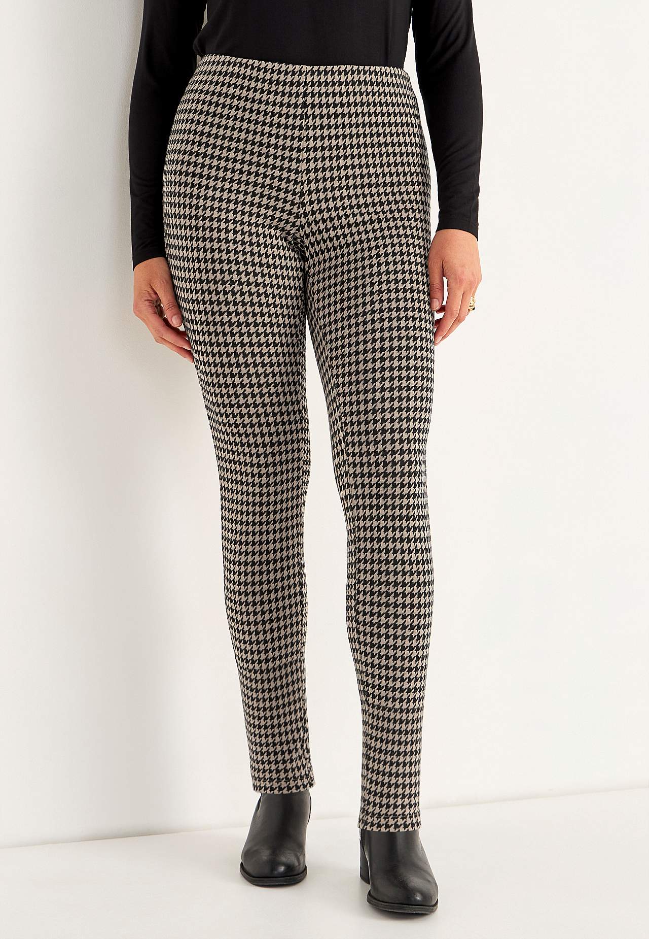 Jacquardgemusterte Leggings